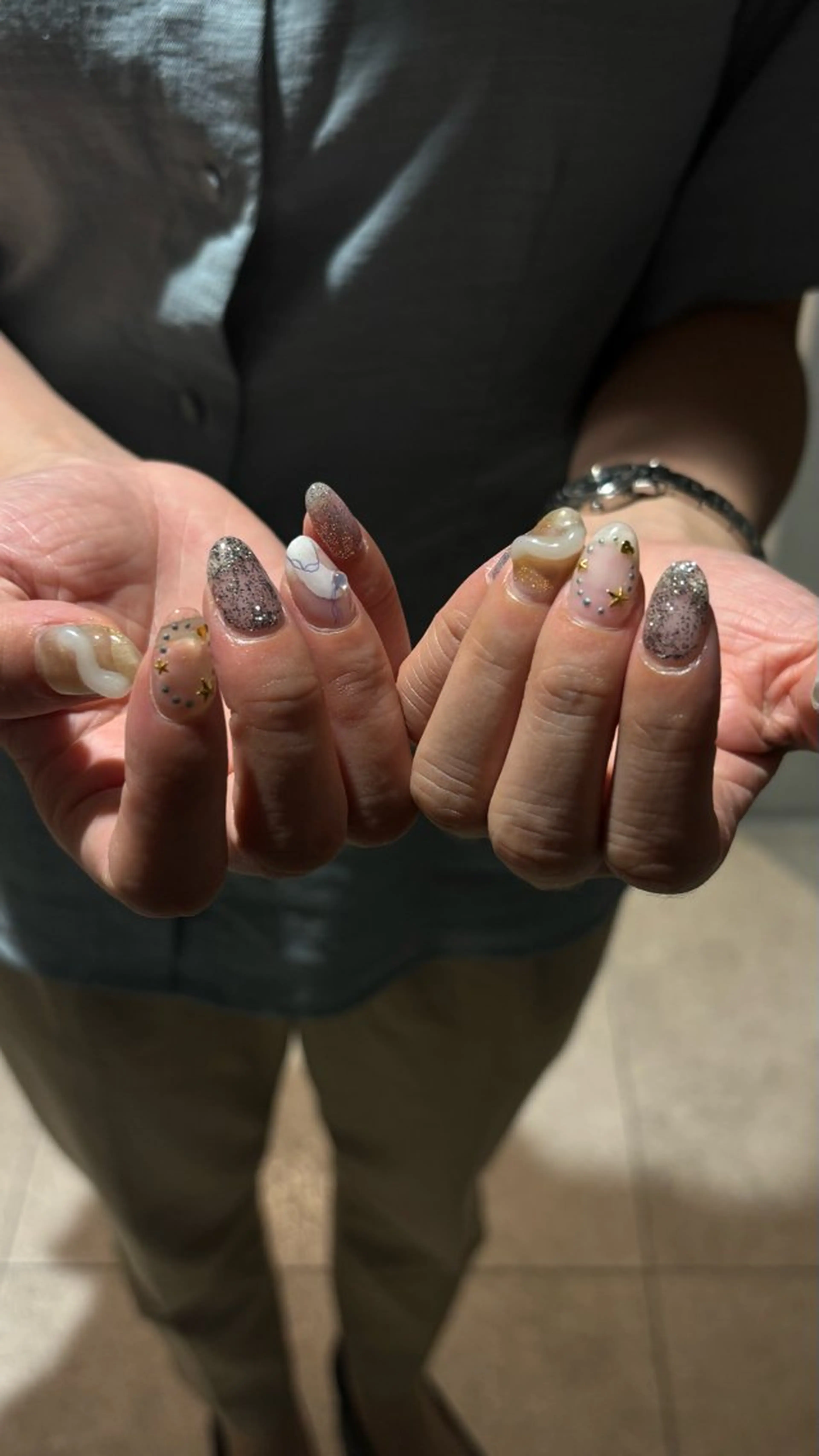 ネイル ハンドネイル ネイルサロンマーノ所属・mano Hanaのネイルデザイン