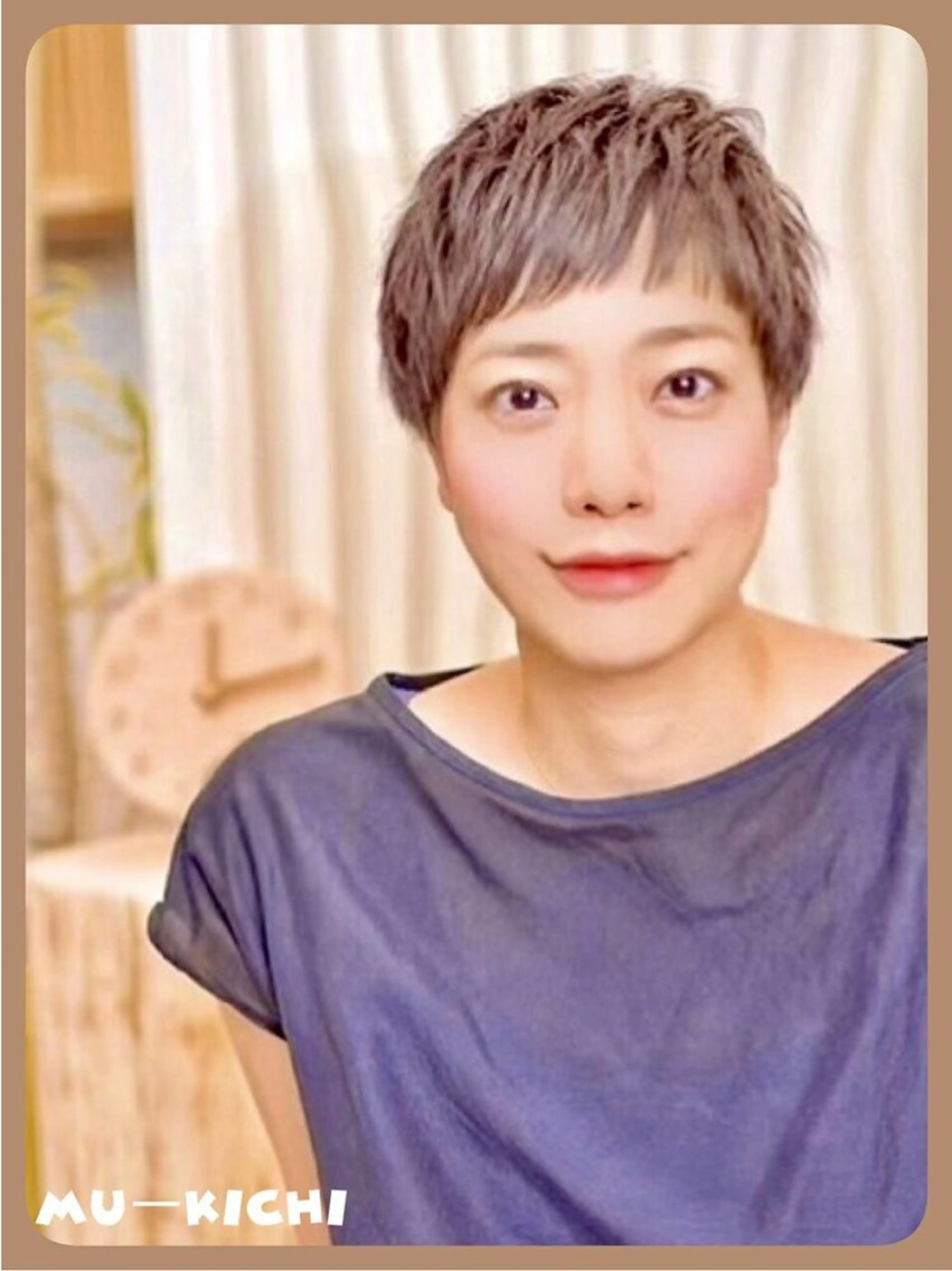 ショート mu-kichi 吉祥寺所属・白石枝梨🌈 mu-kichi🌈のヘアスタイル