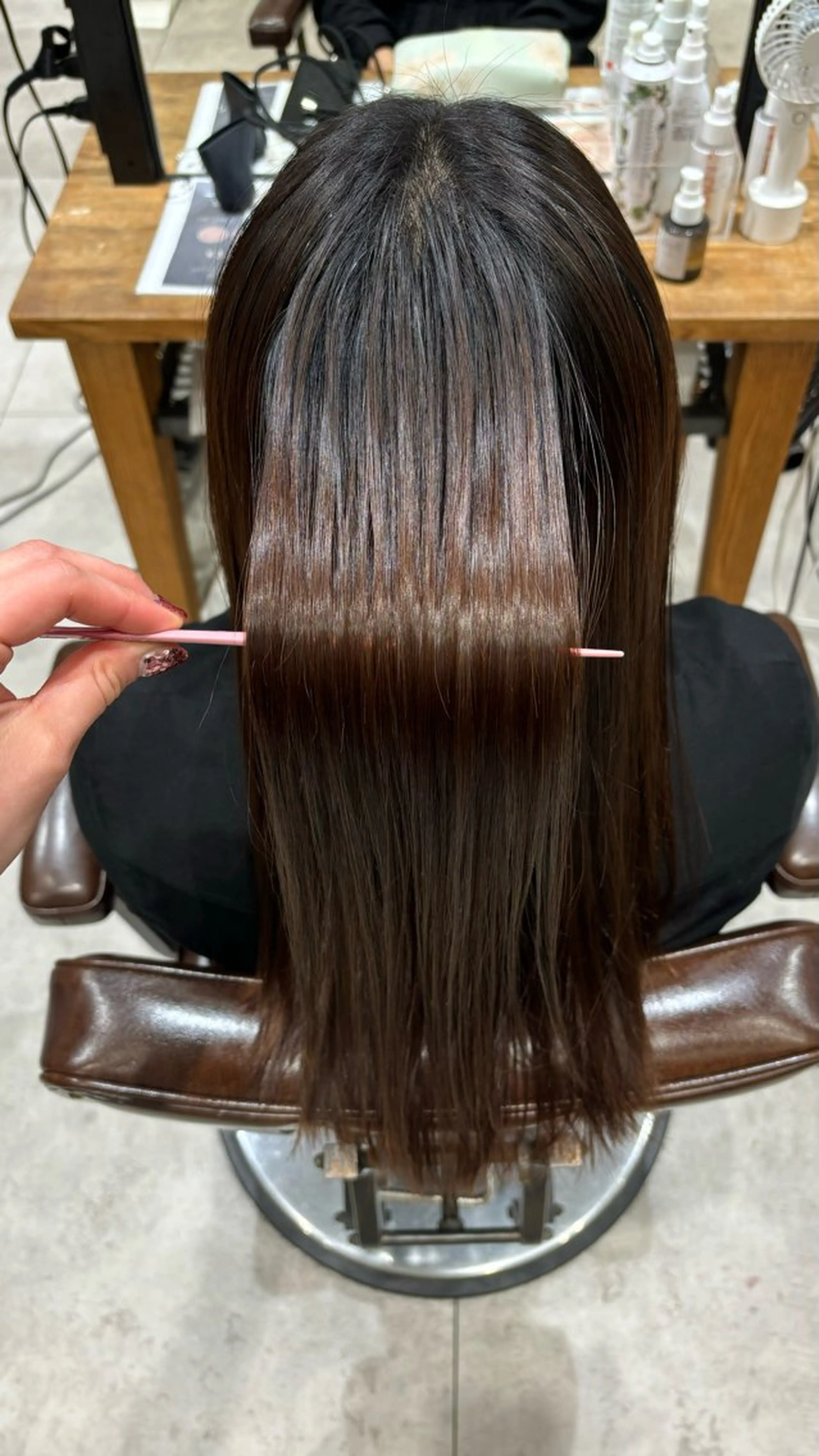 ロング ボブカット/ 天王寺美容室/ホノカのヘアスタイル