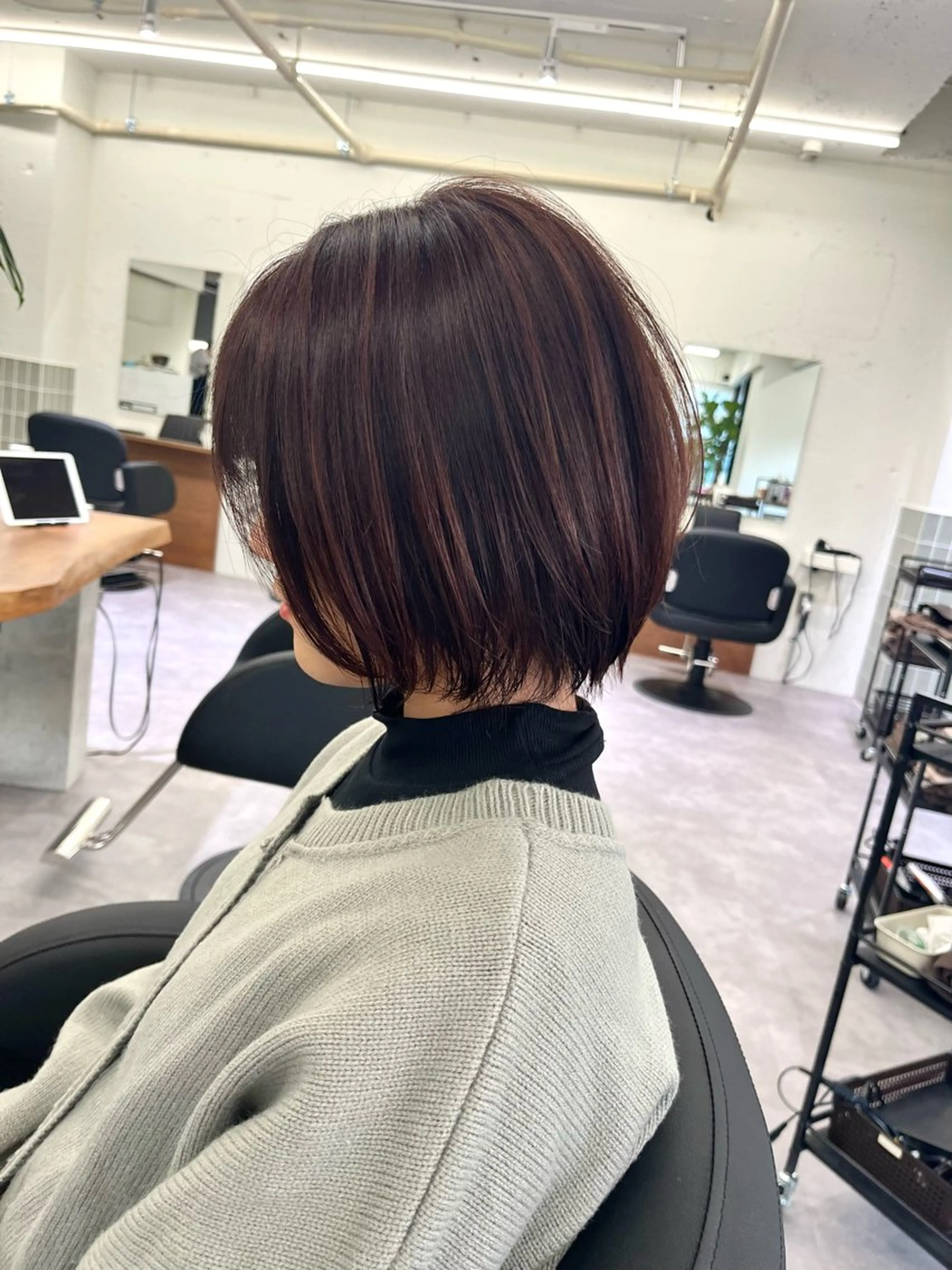 ショート ショートボブ ボブ ショートヘア カット ヘアカラー トリートメント 鈴村祐也/ショート /縮毛矯正のヘアスタイル