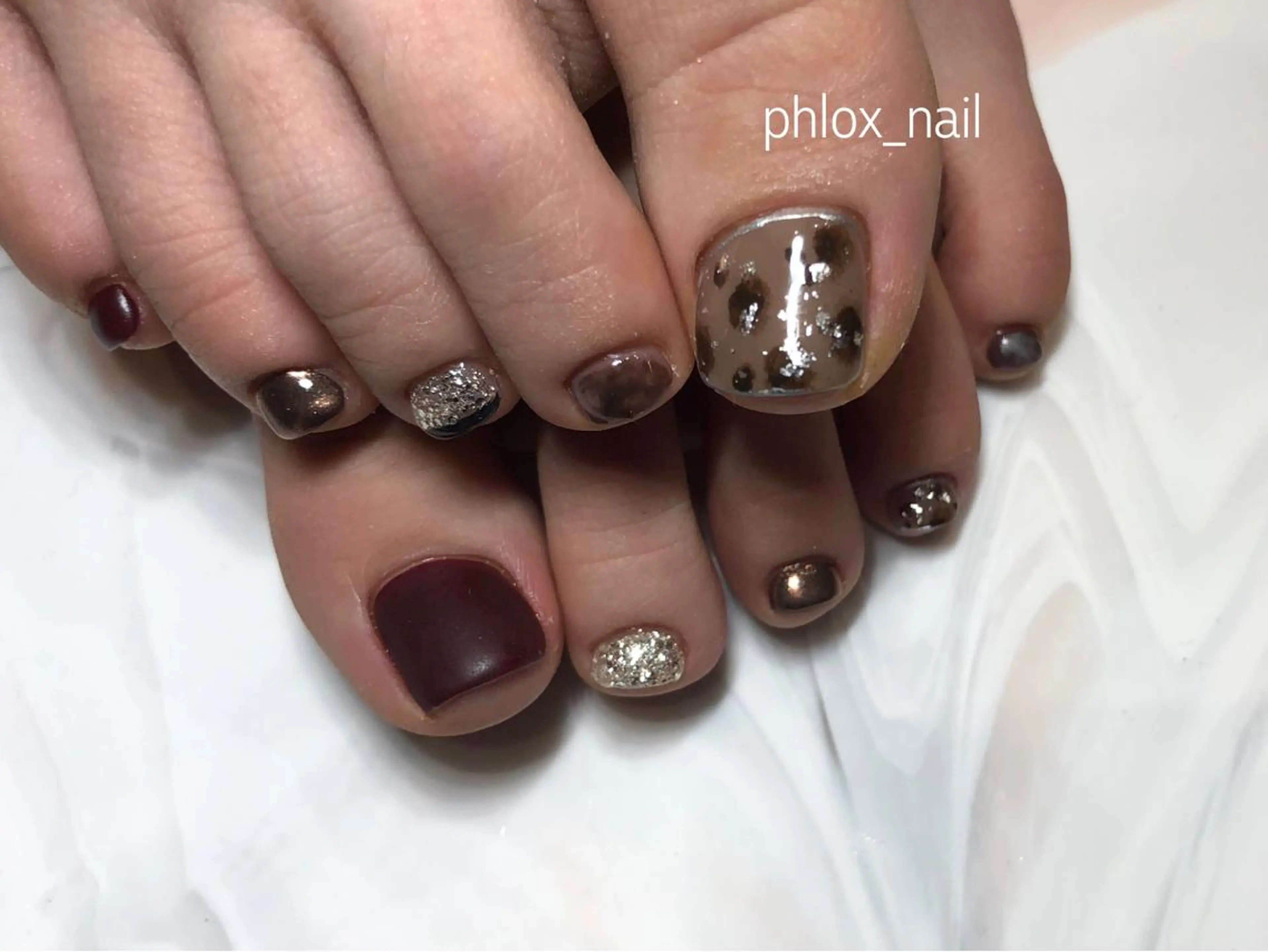 ネイル s/w ＿shokoのネイルデザイン