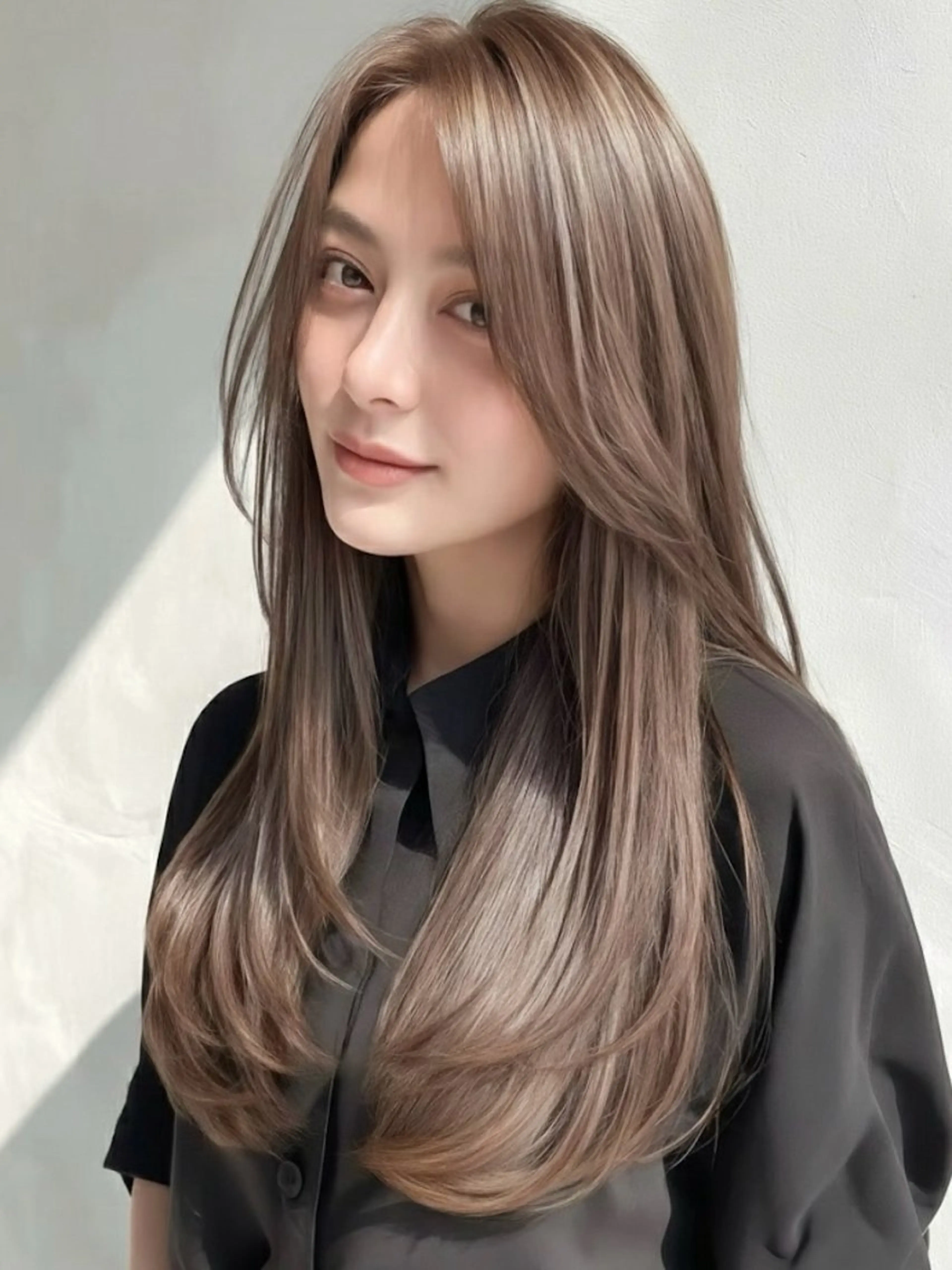 ロング カラー Telasu所属・gata gataのヘアスタイル