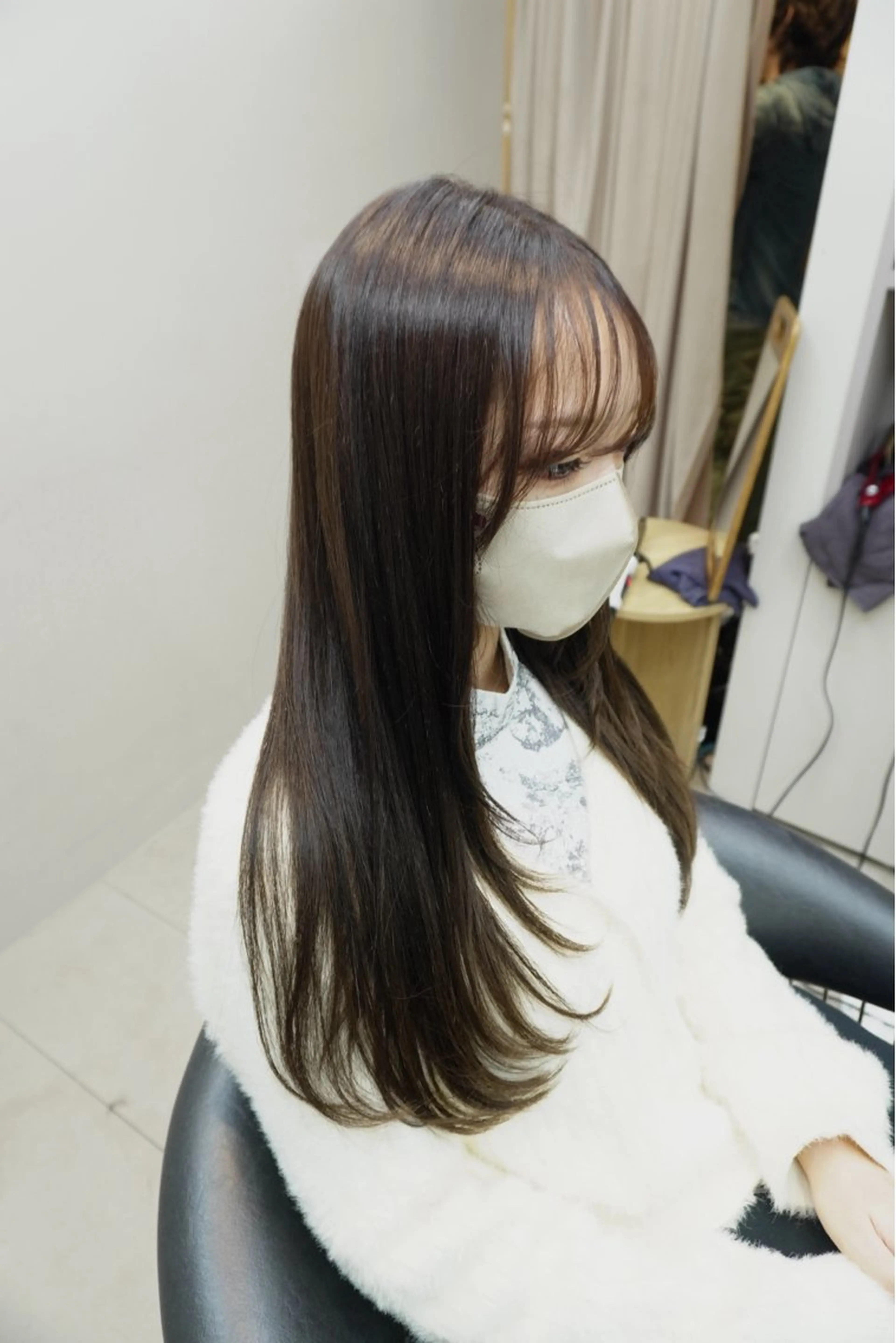 ロング 髪質改善 vicca ekolu所属・わこ★骨格診断カット 早朝➕仕事終わりＯＫのヘアスタイル