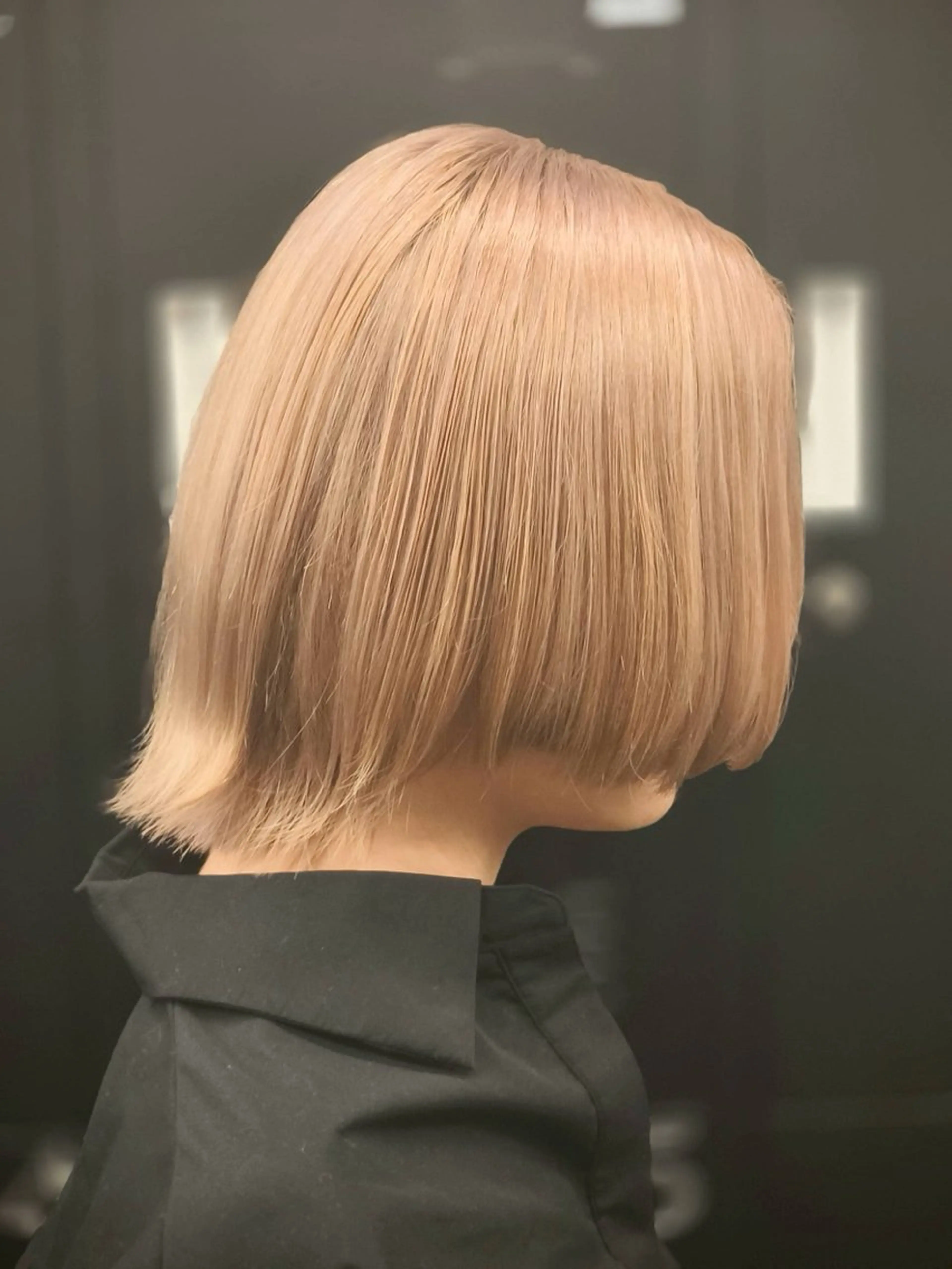 ミディアム カラー ピンクカラー カット ヘアカラー ADLLA.アドラ所属・透明感カラー特化🫧 ADLLA.栗原🦋のヘアスタイル