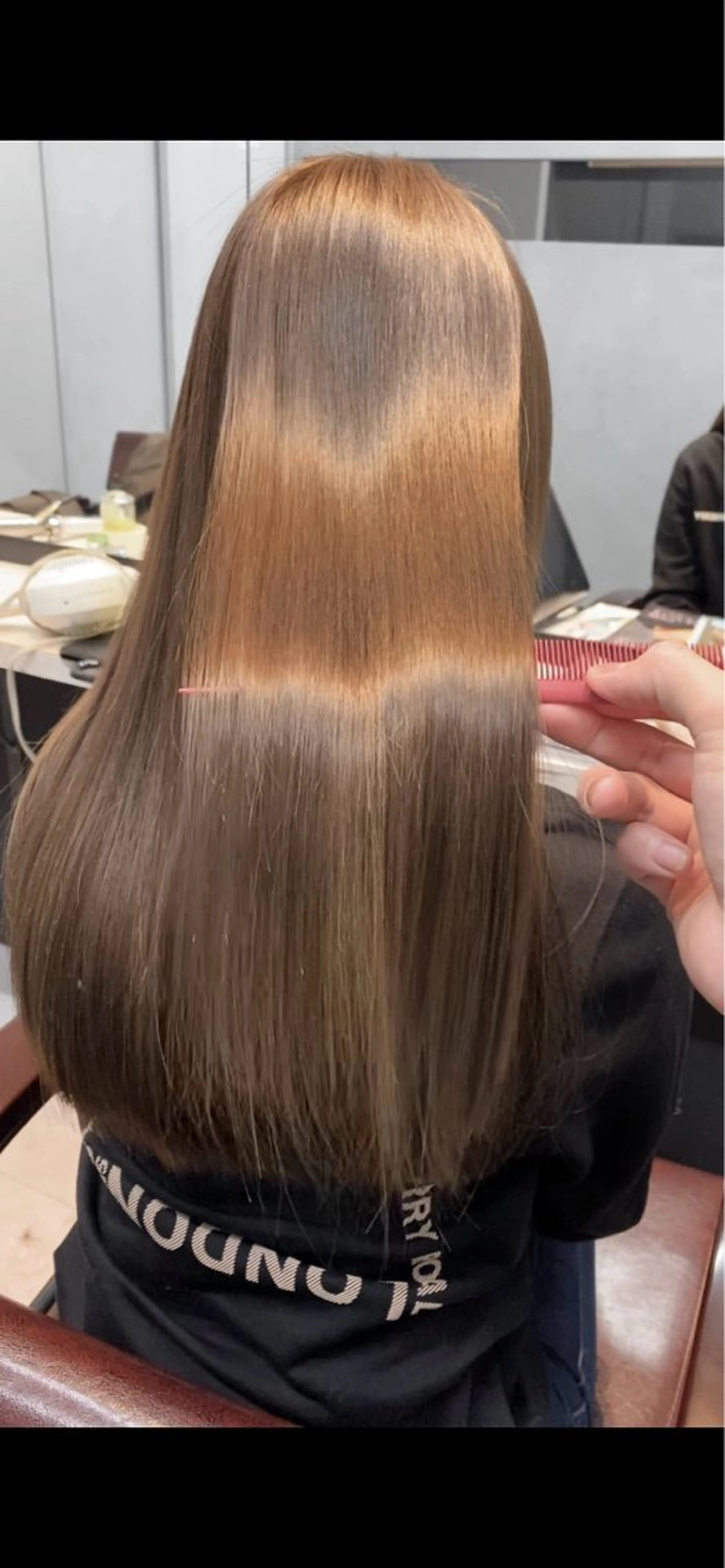 似合わせカット+弱酸性縮毛矯正✨【髪質改善】の写真