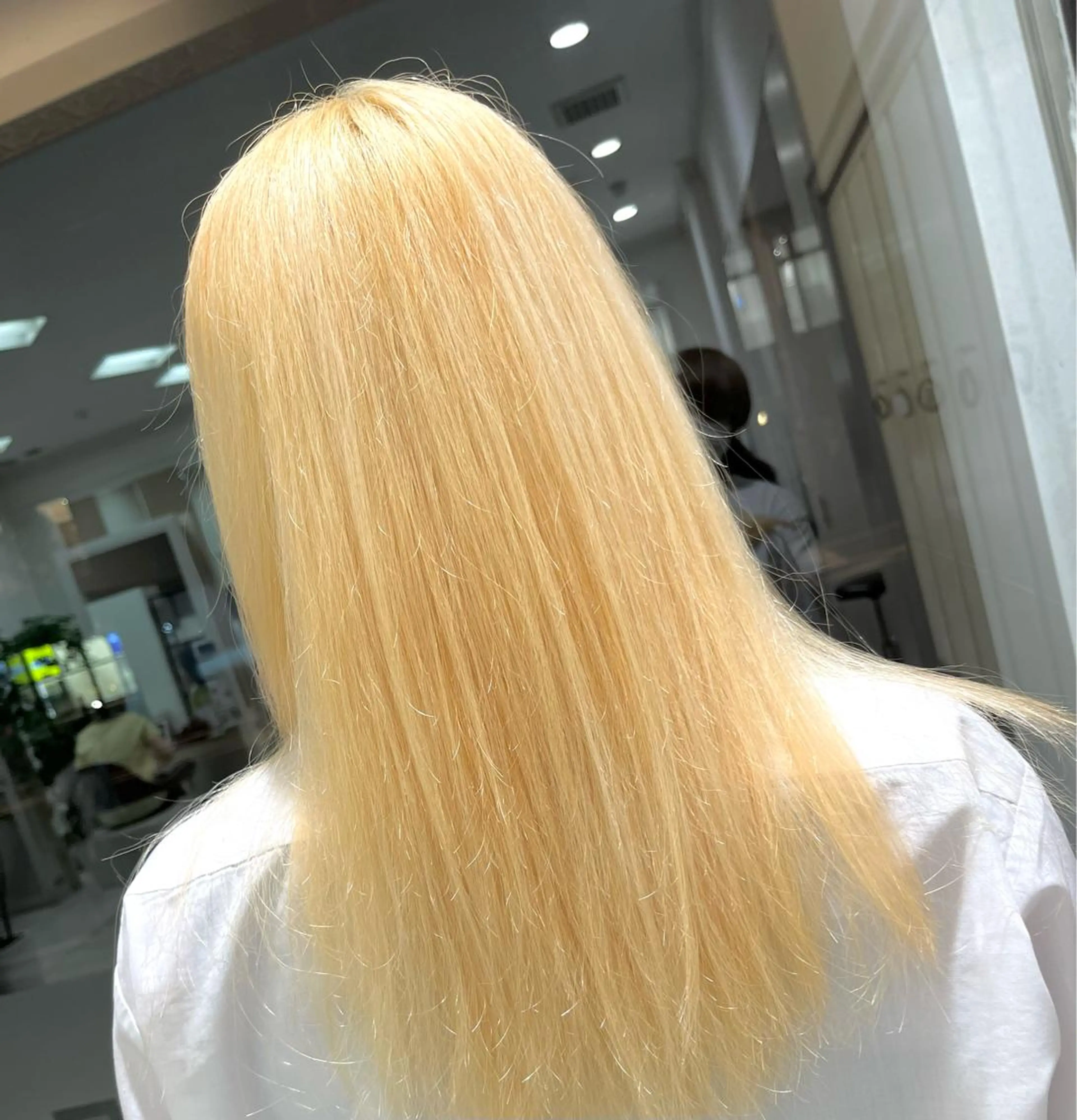 ロング カラー ブロンド ✔️ダブルカラー ✔️ショート✔️今野のヘアスタイル