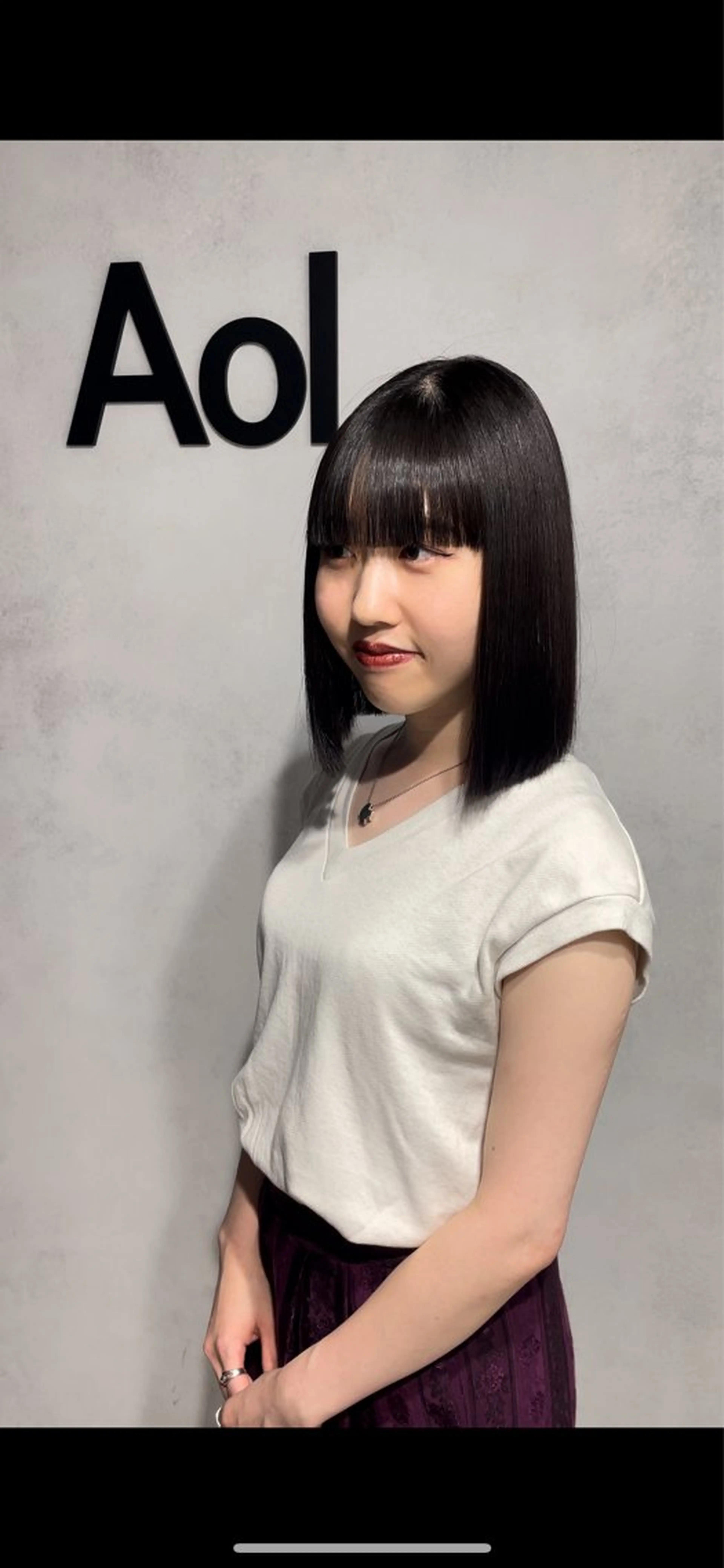 ミディアム カット 縮毛矯正 トリートメント ヘッドスパ ✨髪質改善✨美髪 矯正🫧小泉のヘアスタイル