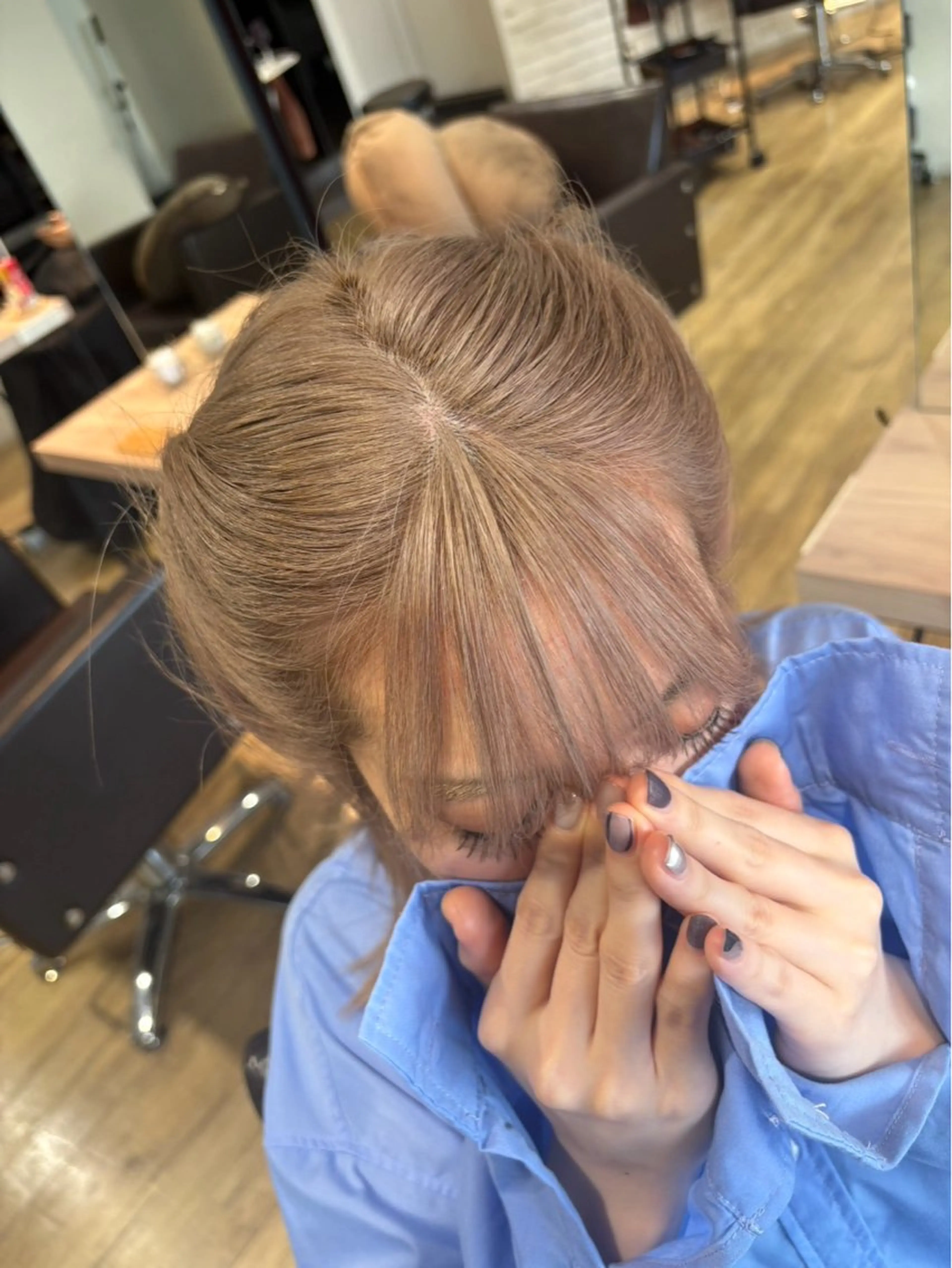 ミディアム ヘアカラー N+【エヌプラス】所属・川畑 心子のヘアスタイル