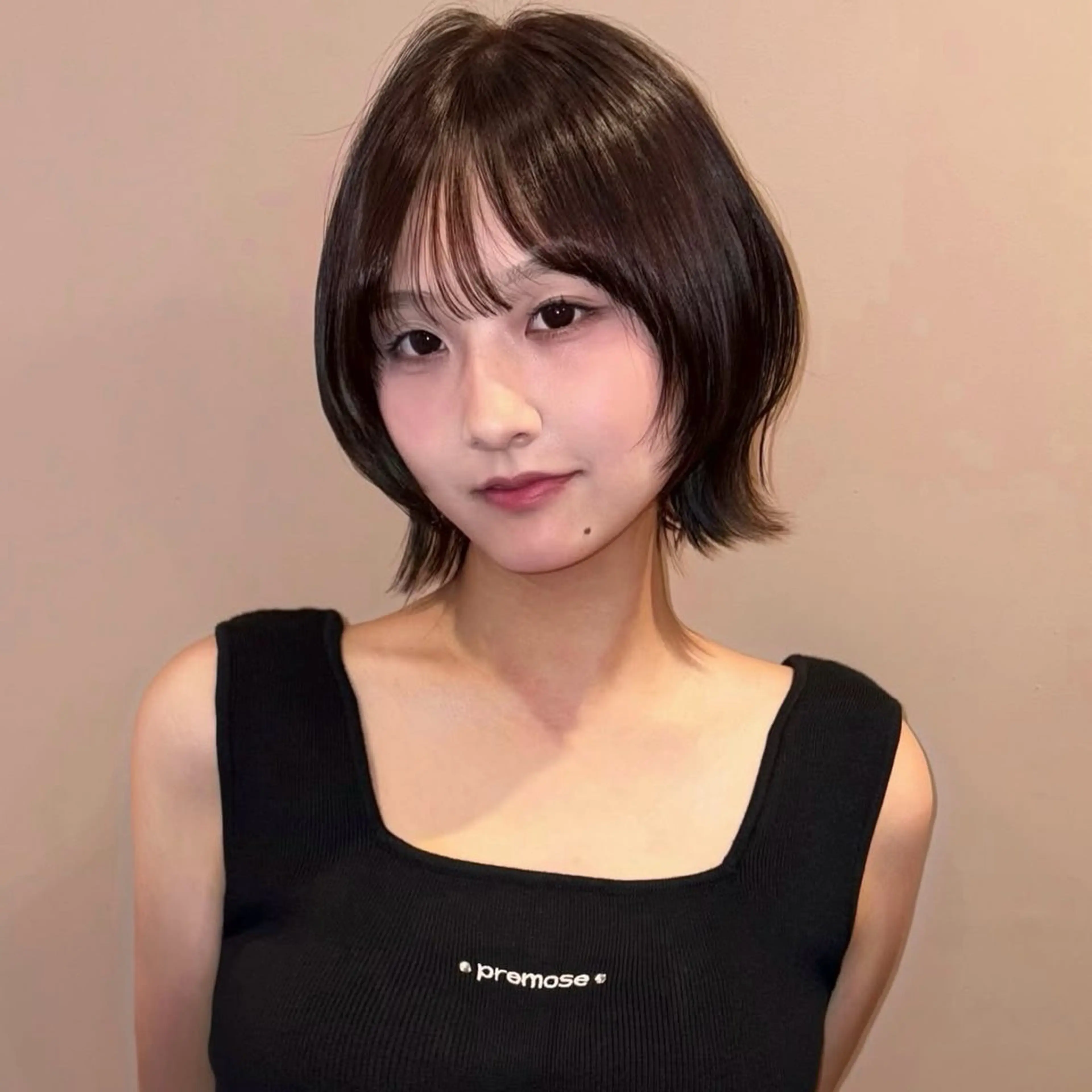 ショート ボブレイヤー ボブ レイヤーカット MIKO☺︎ SOYON大宮2号店のヘアスタイル