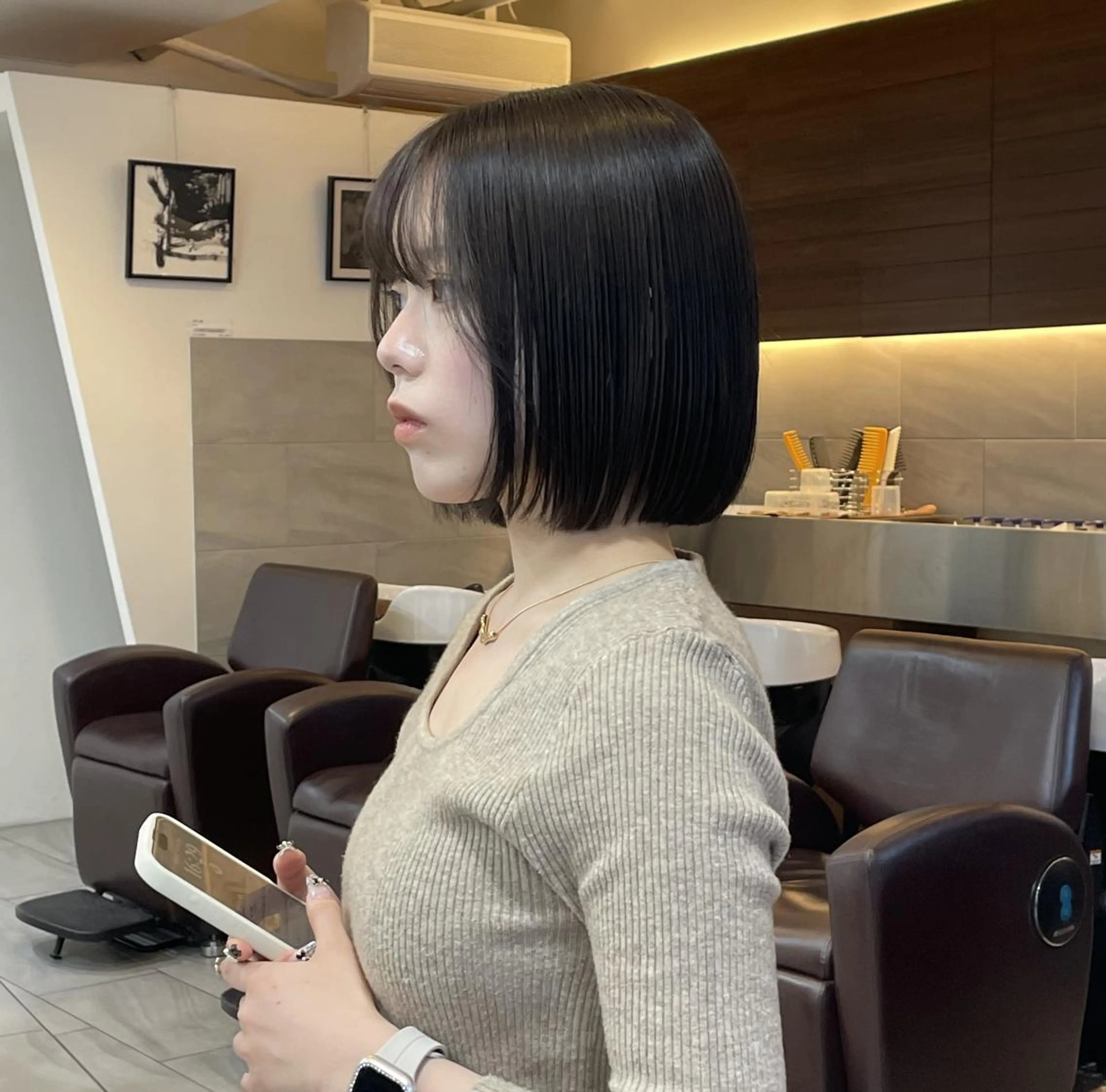 ショート ボブ ◆モデル募集◆波田 圭史/ボブスタイルのヘアスタイル