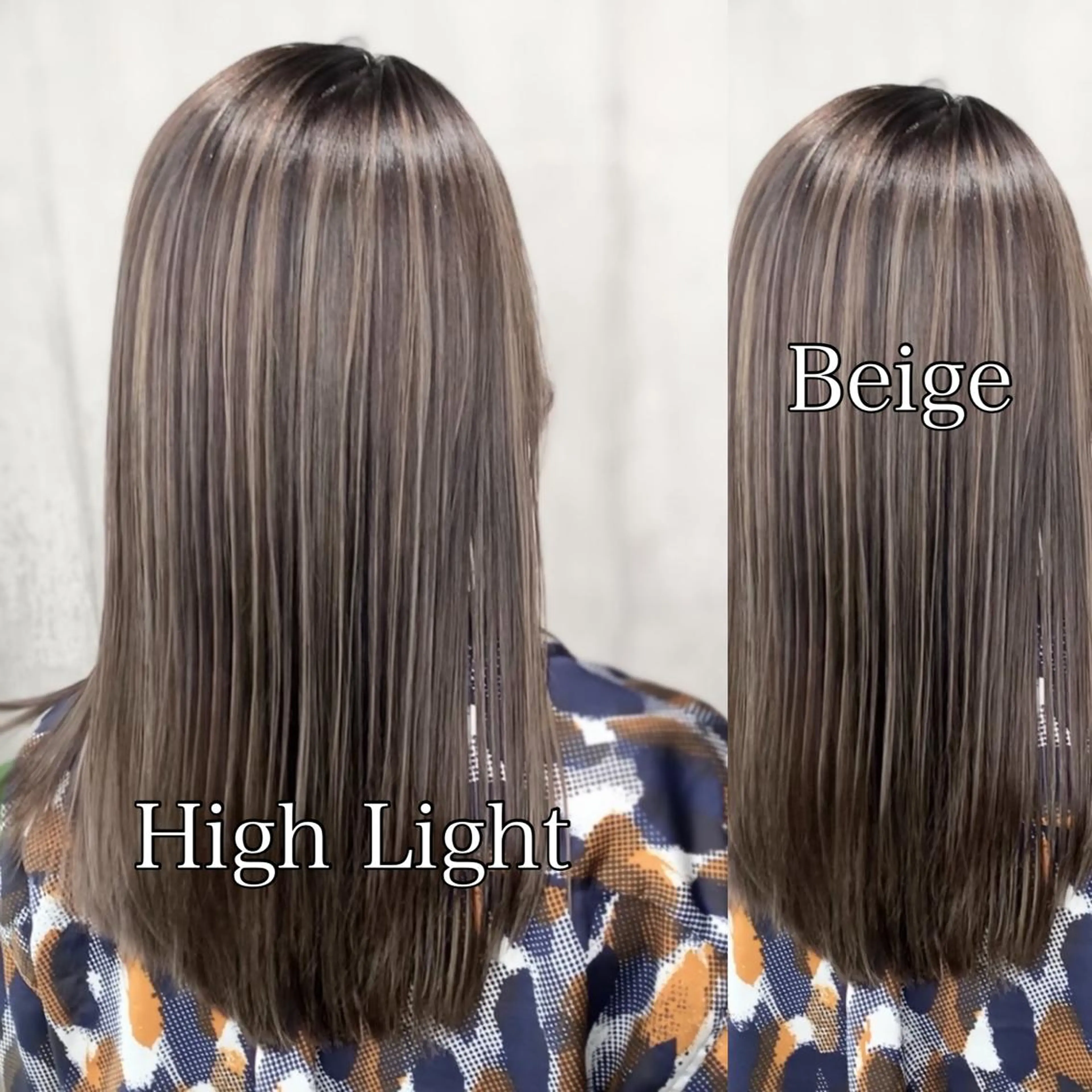 ロング ハイライト mimiiy梅田 中崎町ハイトーンのヘアスタイル