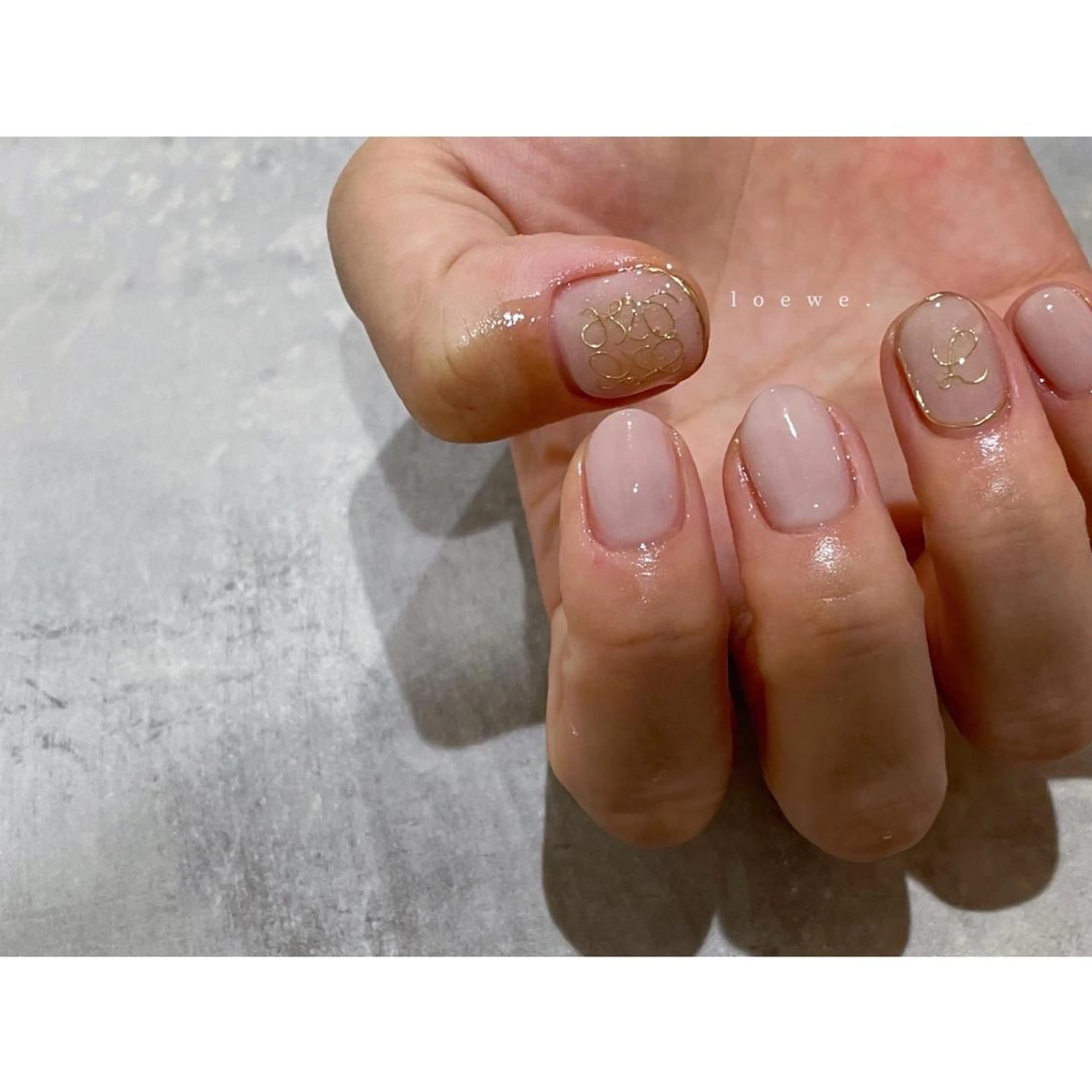 ネイル アートネイル ミラーネイル ニュアンスネイル オフィスネイル ワンカラーネイル ハンドネイル lacier nailのネイルデザイン