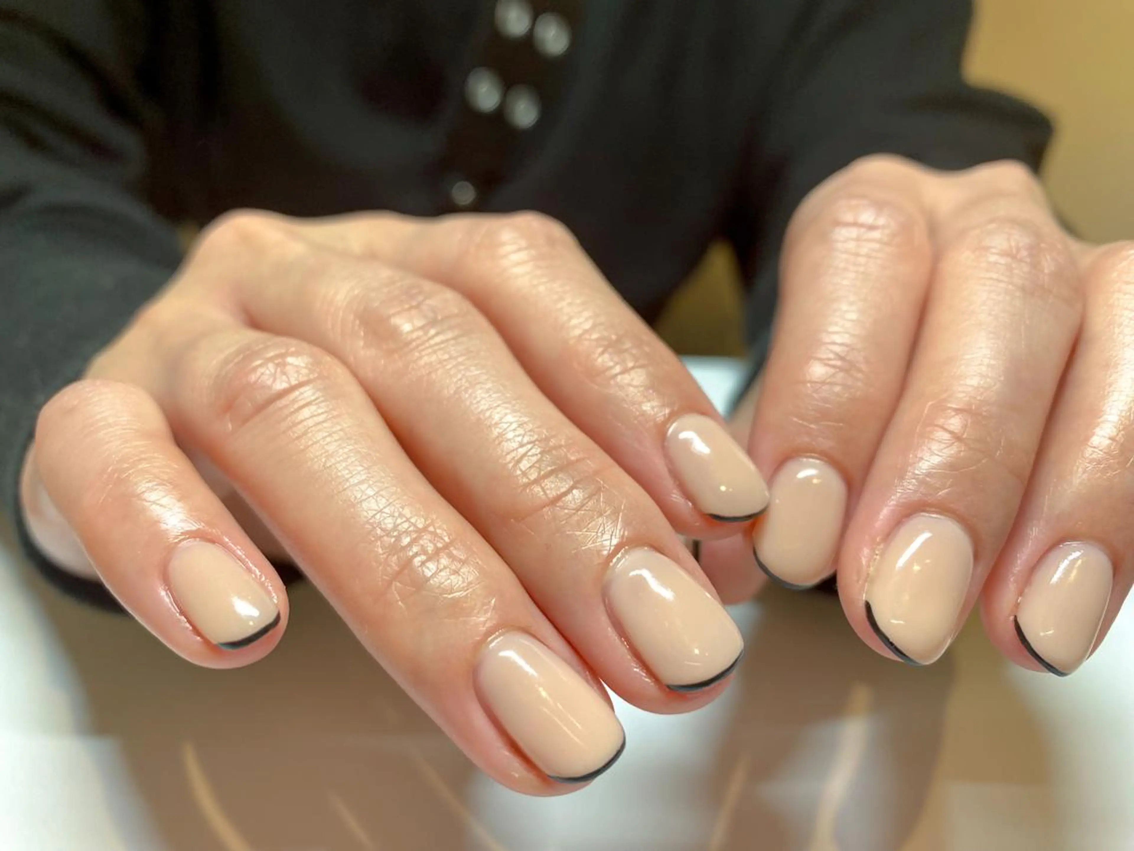 ネイル フレンチネイル ハンドネイル 表参道colore所属・表参道colore店 REICAのネイルデザイン