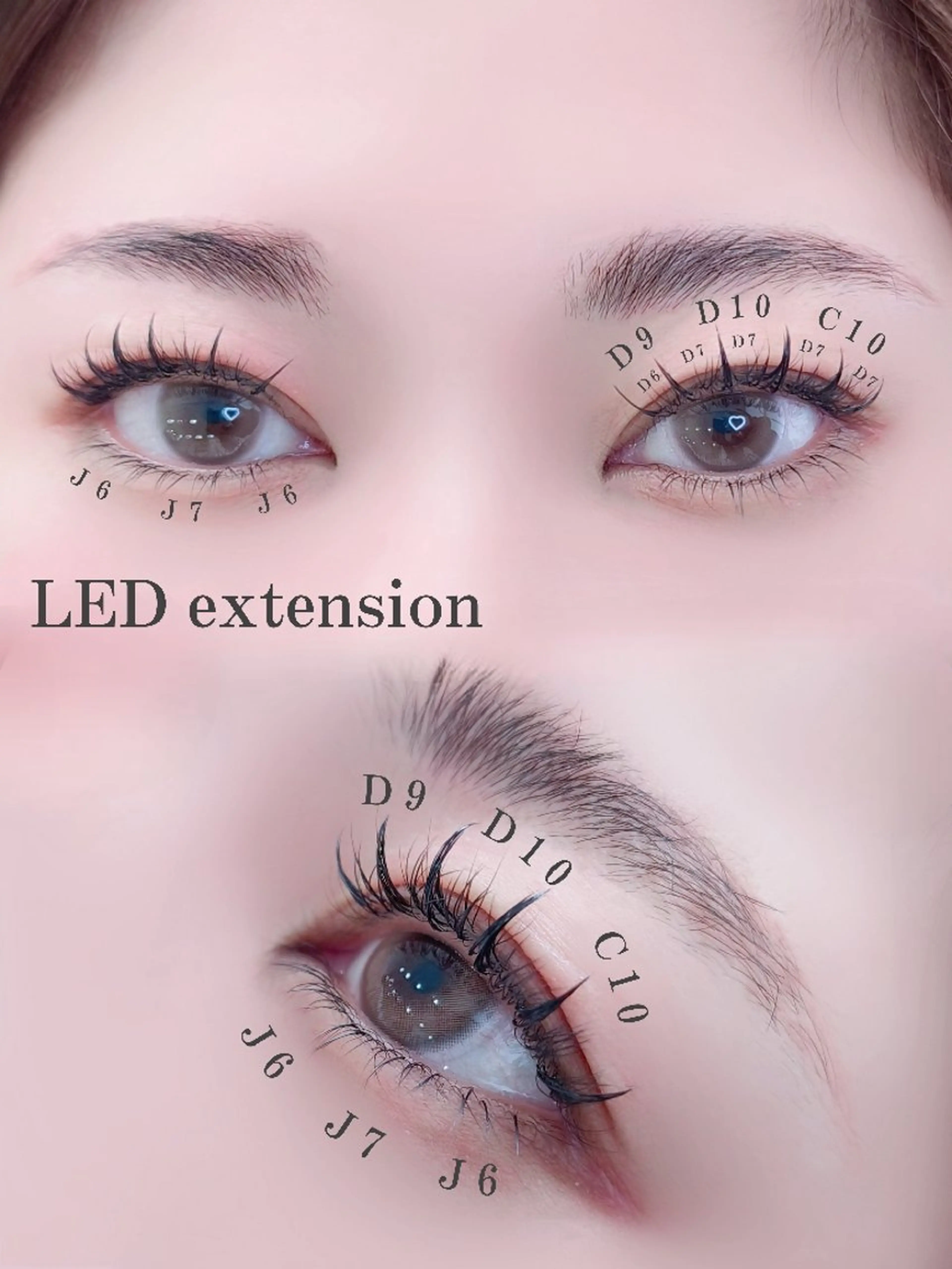 マツエク・マツパ 束感まつ毛 ワンホンマツエク マツエク ️chouchou. ️aoi🩵のマツエク・マツパデザイン