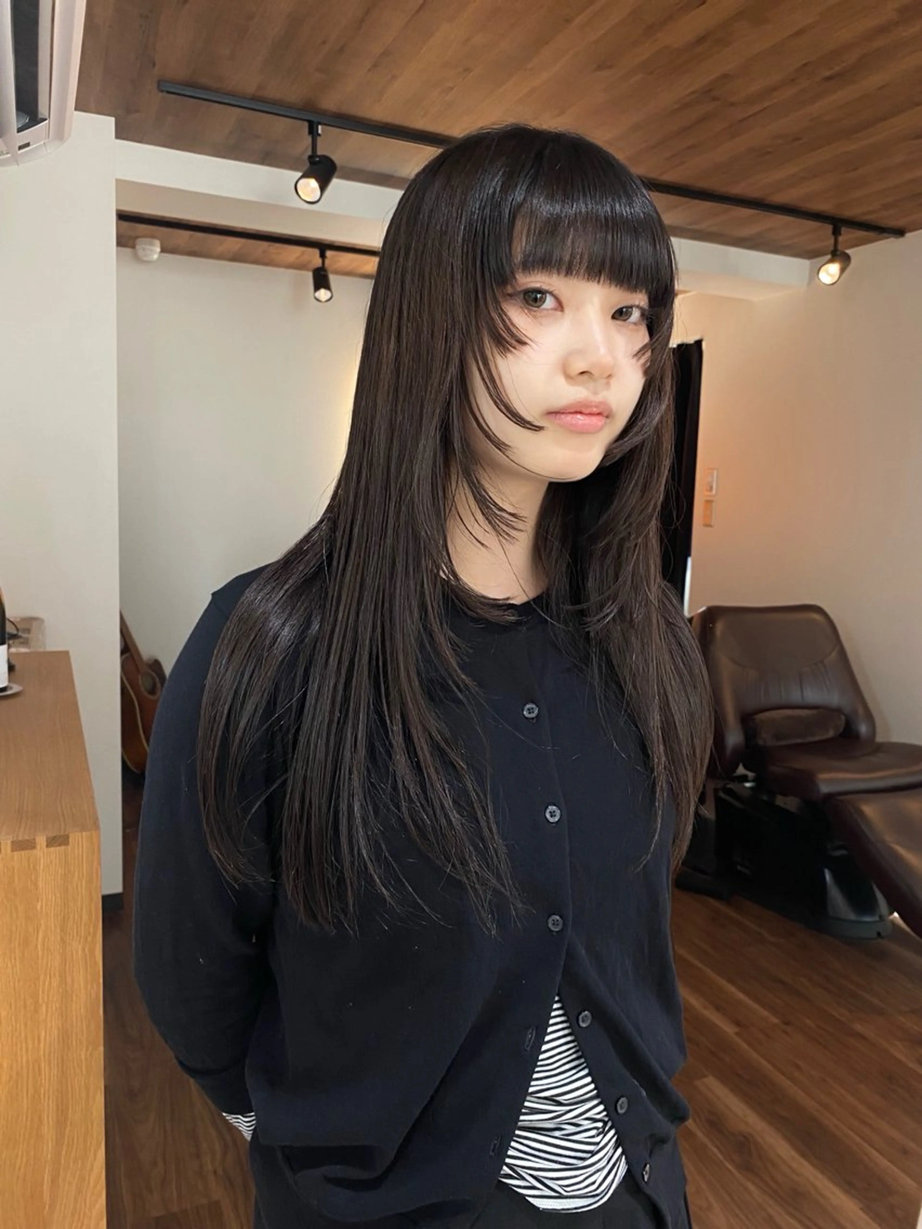 ロング 縮毛矯正 iroha/ n.w.h🎀のヘアスタイル