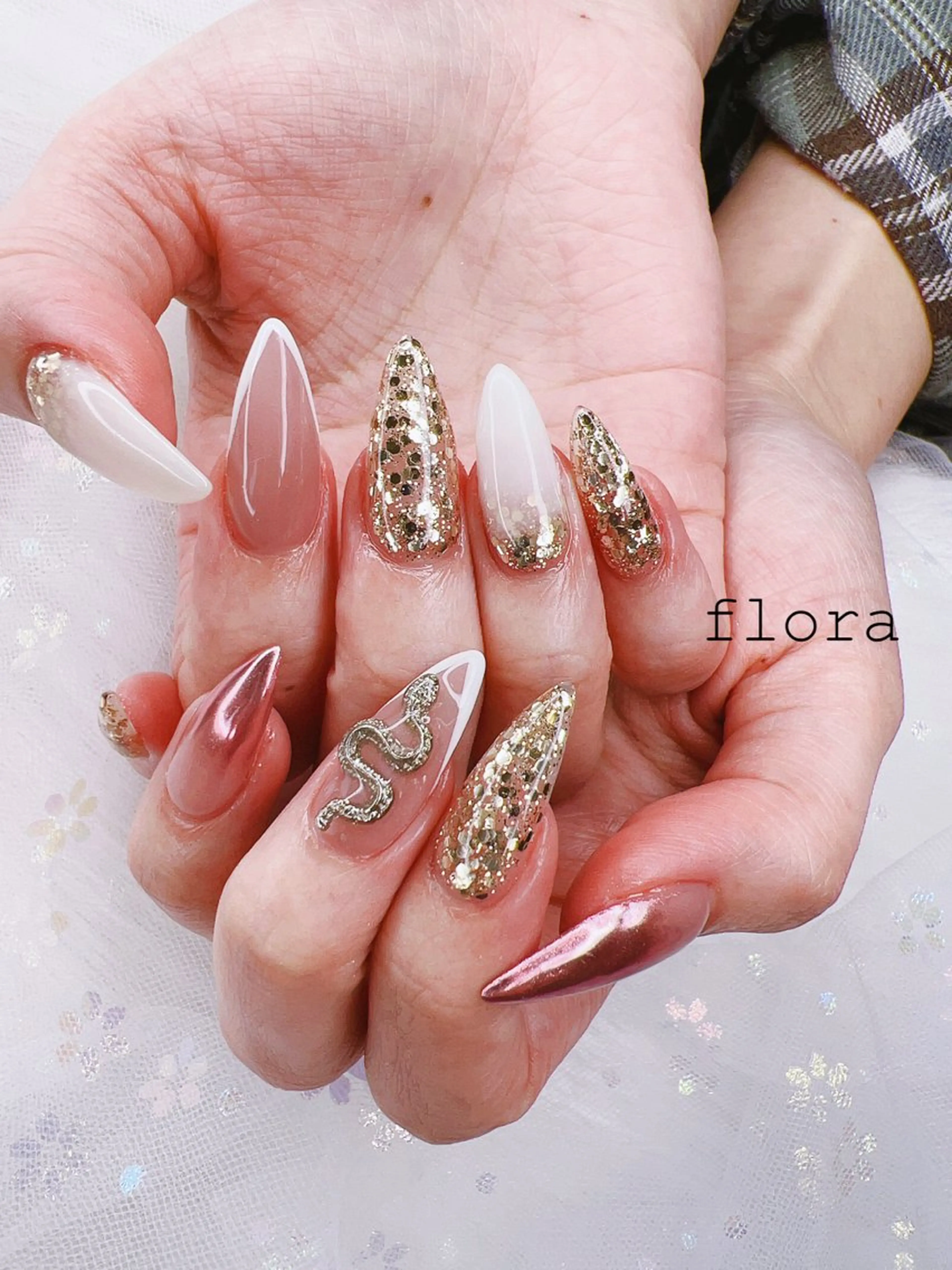 ネイル flora nailのネイルデザイン
