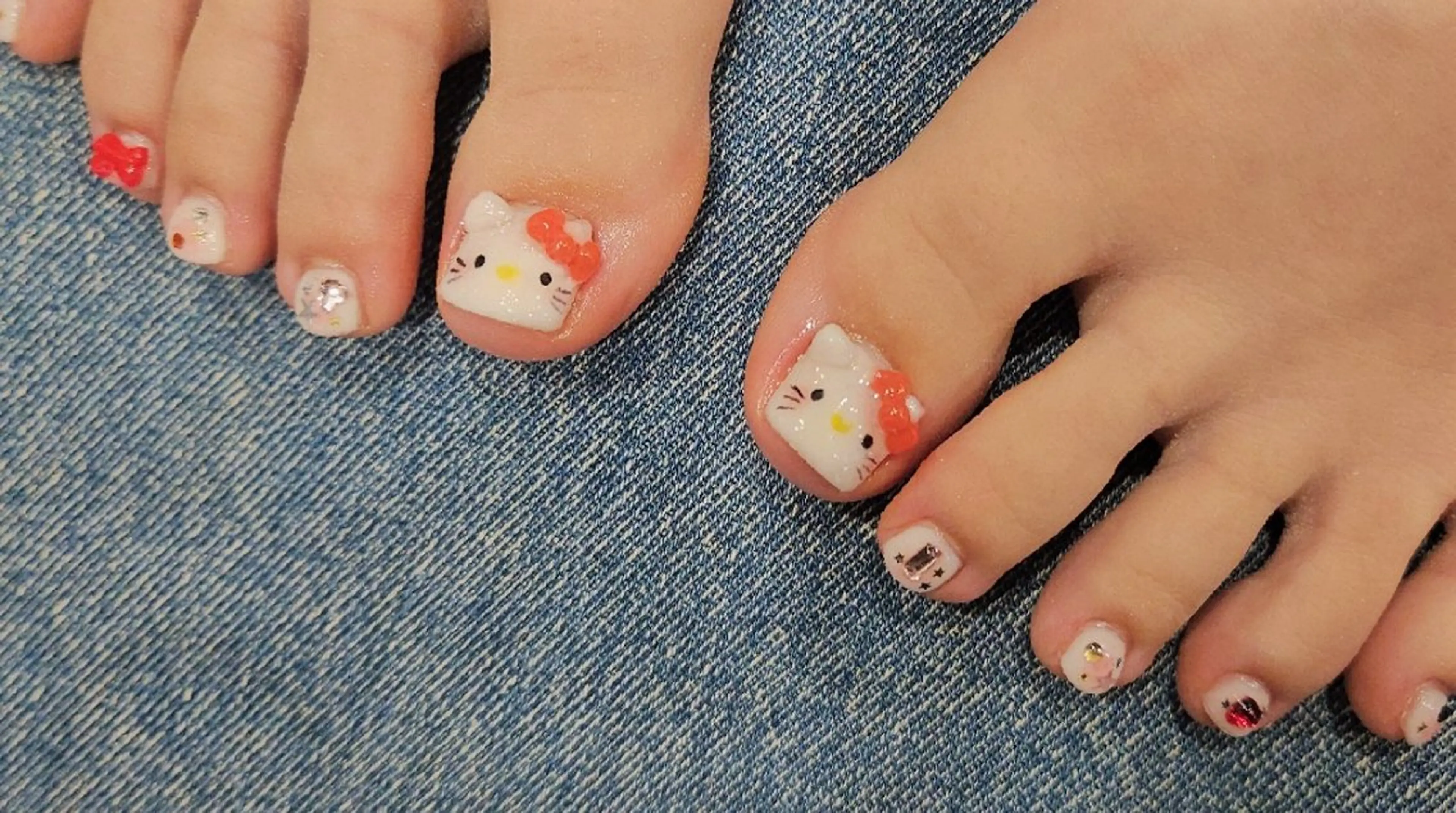 ネイル フットネイル 関口 友菜のヘアスタイル