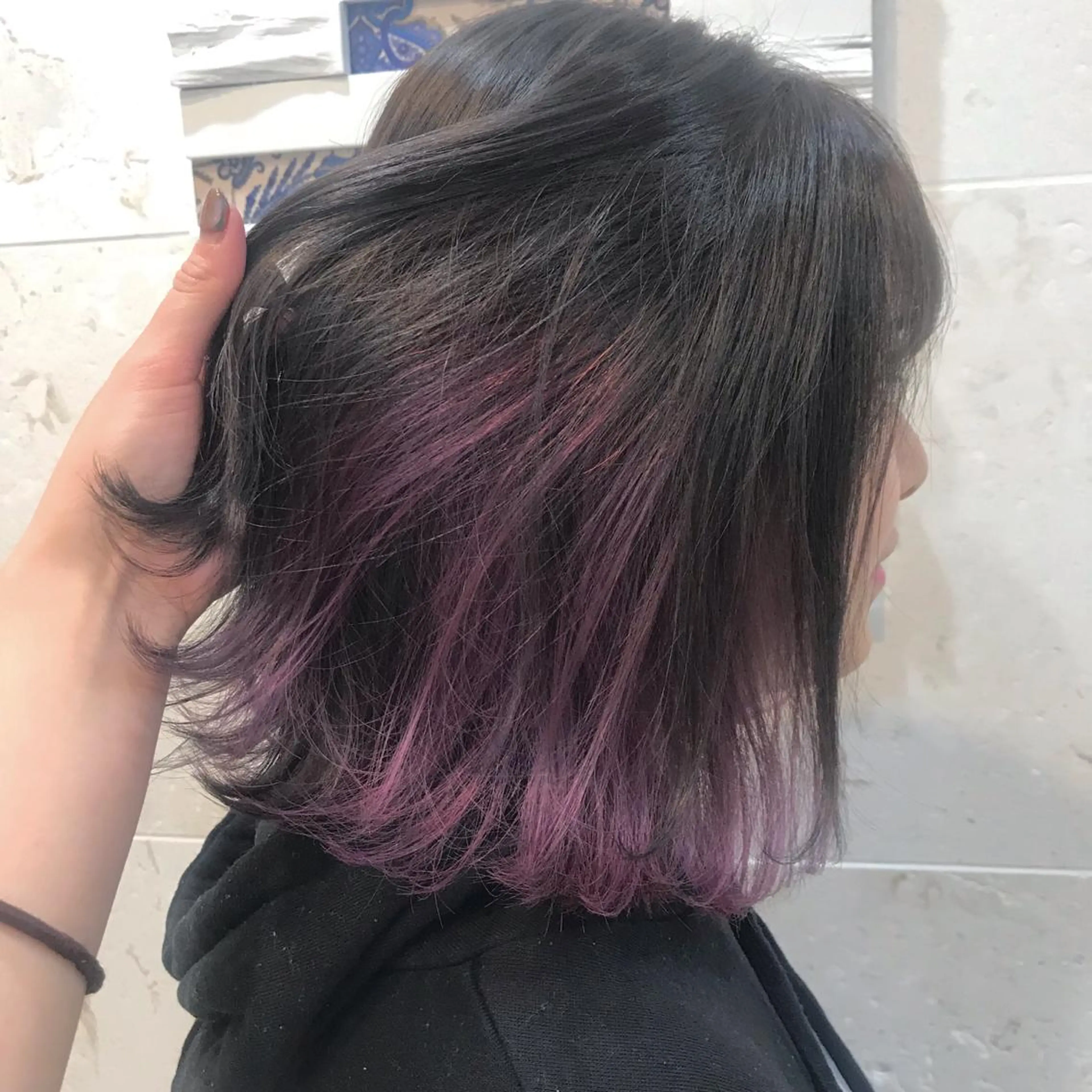 ミディアム カラー 💘カラー人気Ｎｏ. １💘SAYAのヘアスタイル