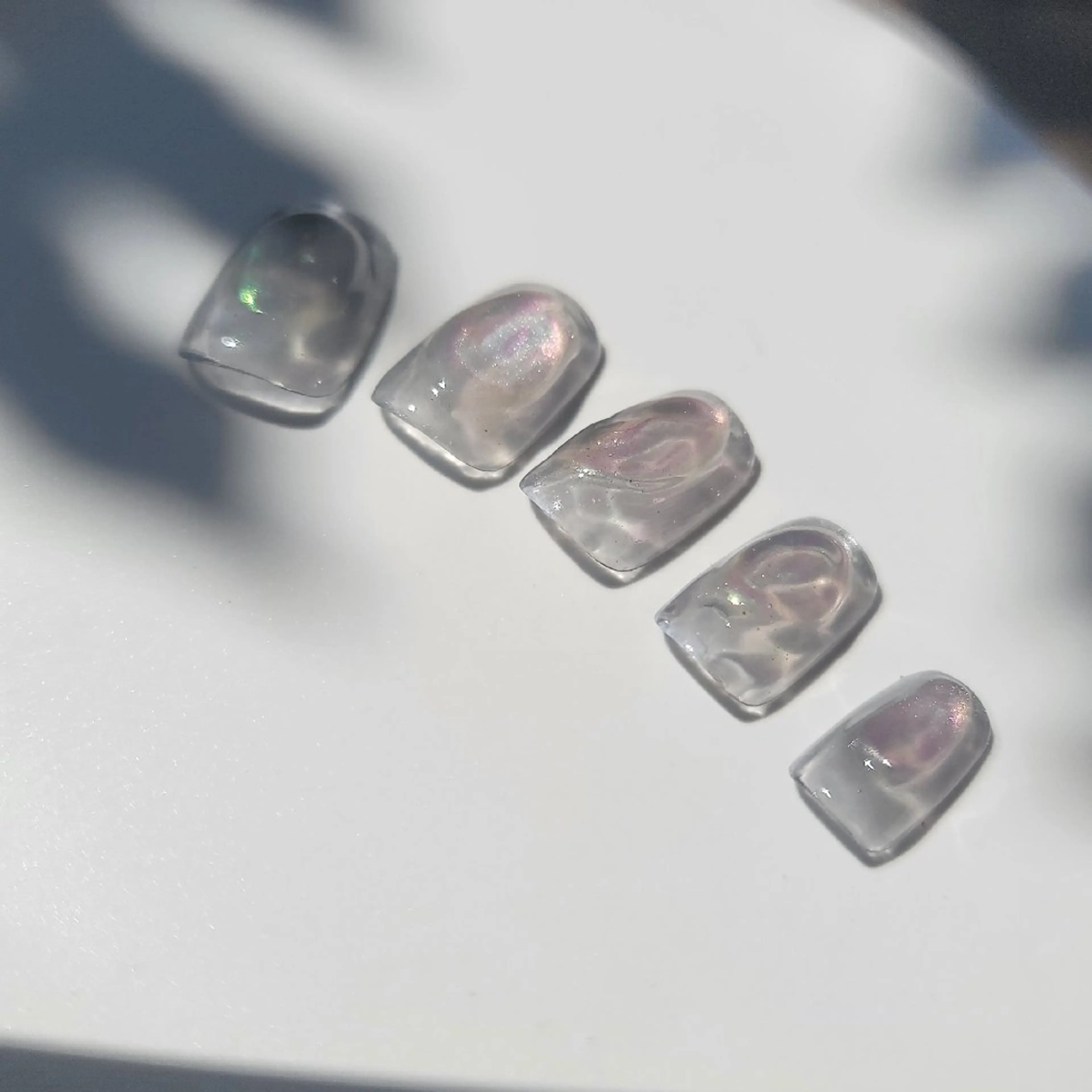 ネイル ニュアンスネイル 🌲🌳🚪iiit o🌲🌳🌲のネイルデザイン