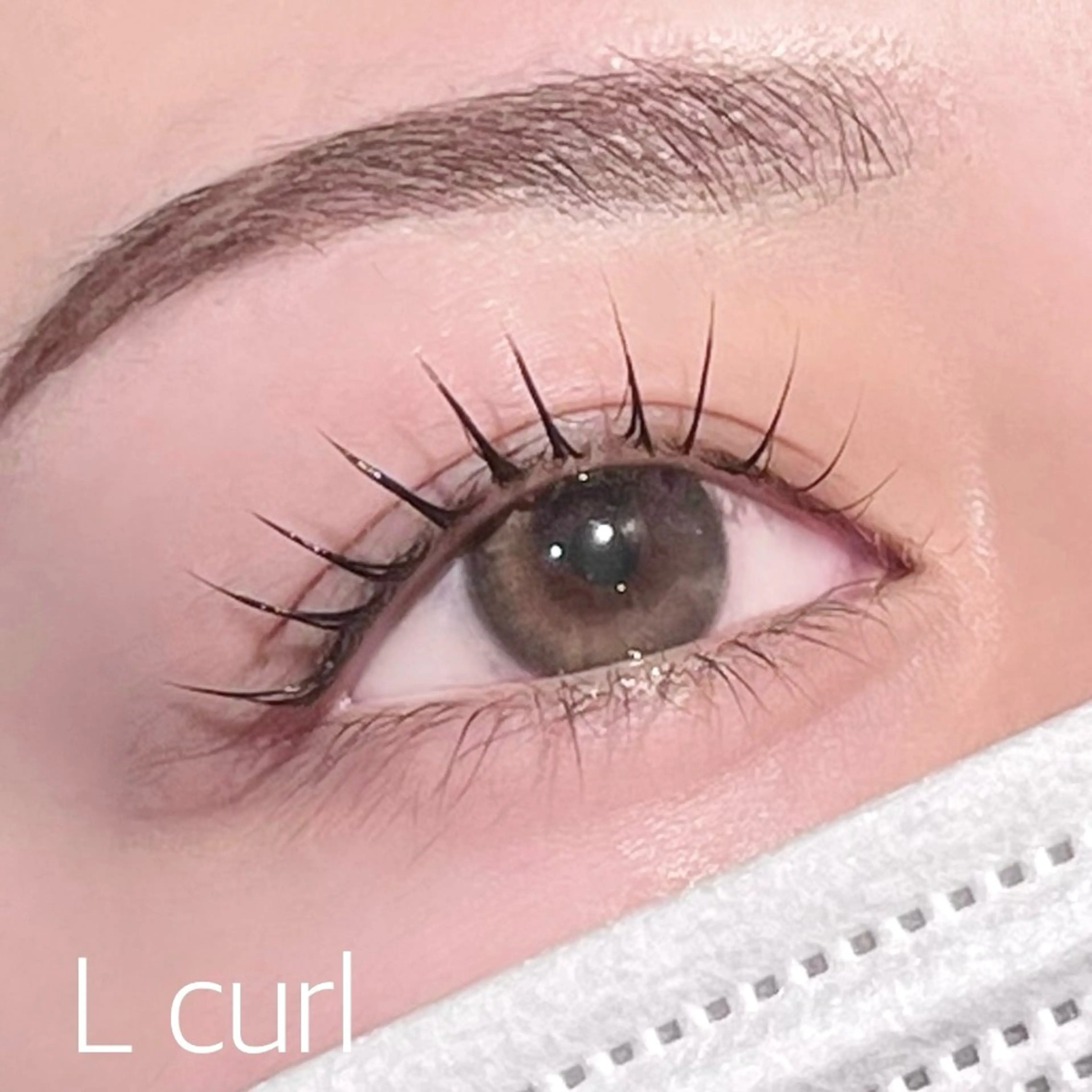 マツエク・マツパ Lカール マツパ 阪急伊丹🫧 ahu かなうのマツエク・マツパデザイン