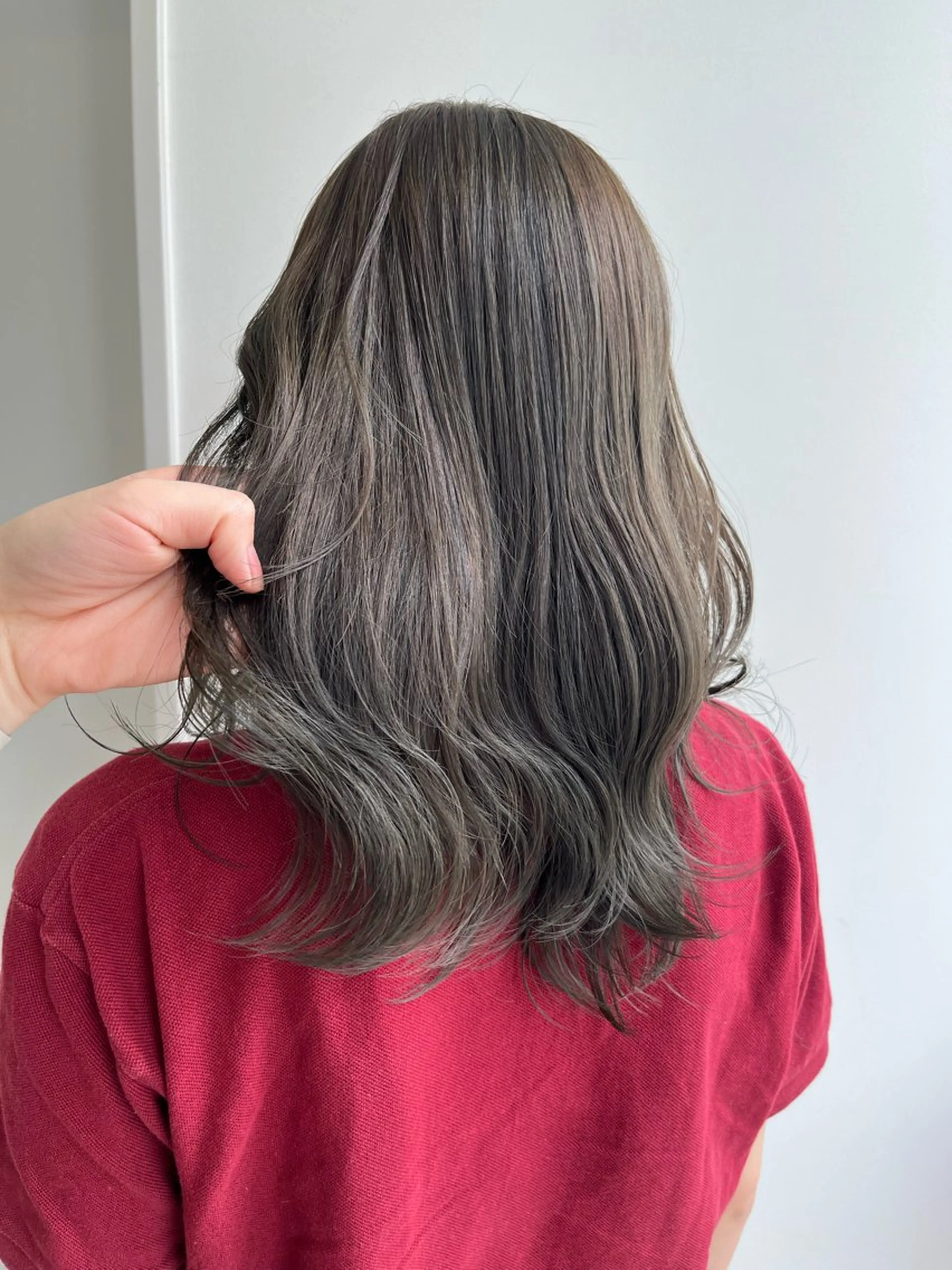 セミロング カラー ヘアカラー 暖色カラー/似合わせ カット/名古屋/辻のヘアスタイル