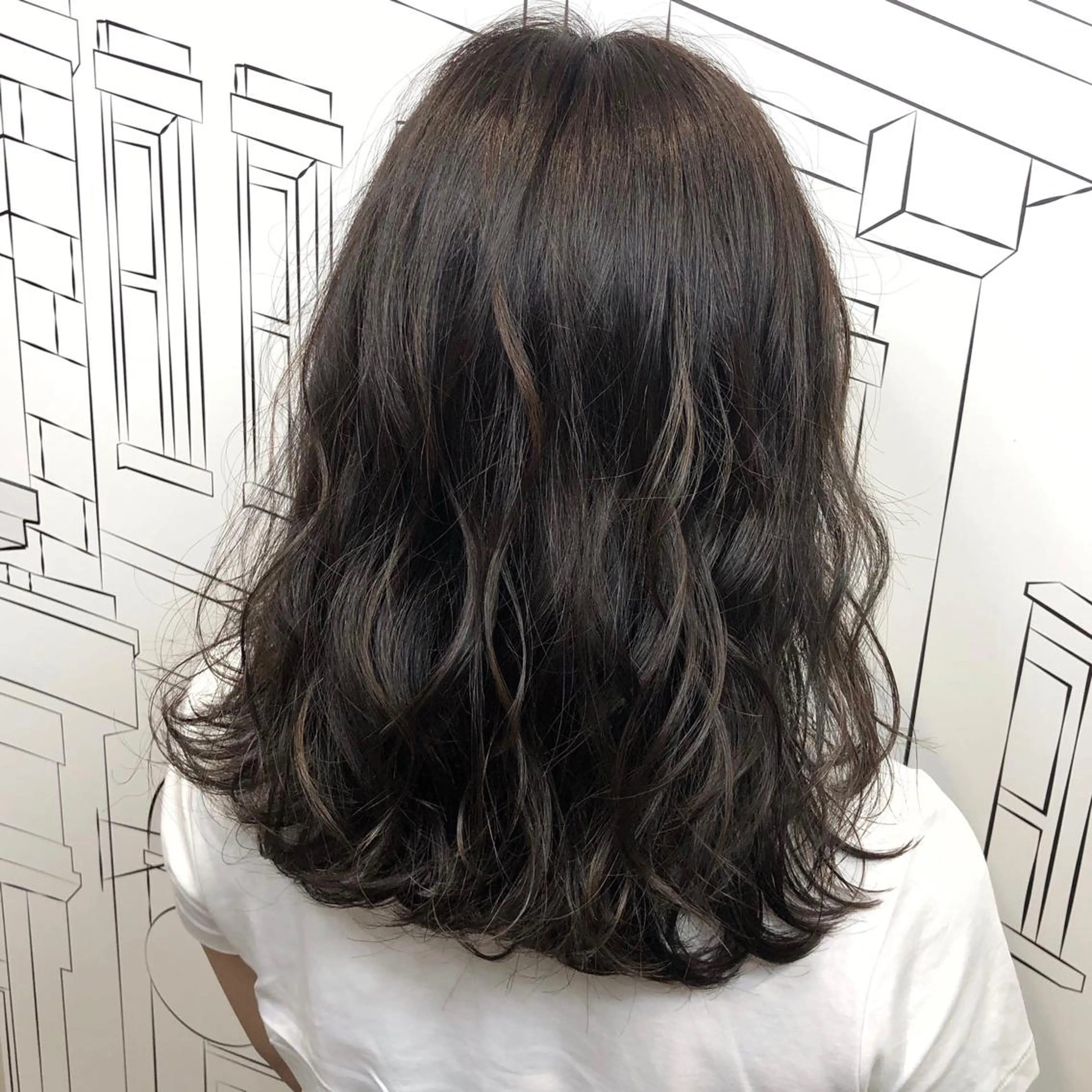 セミロング カラー レイヤー,ボブ / 彩未のヘアスタイル