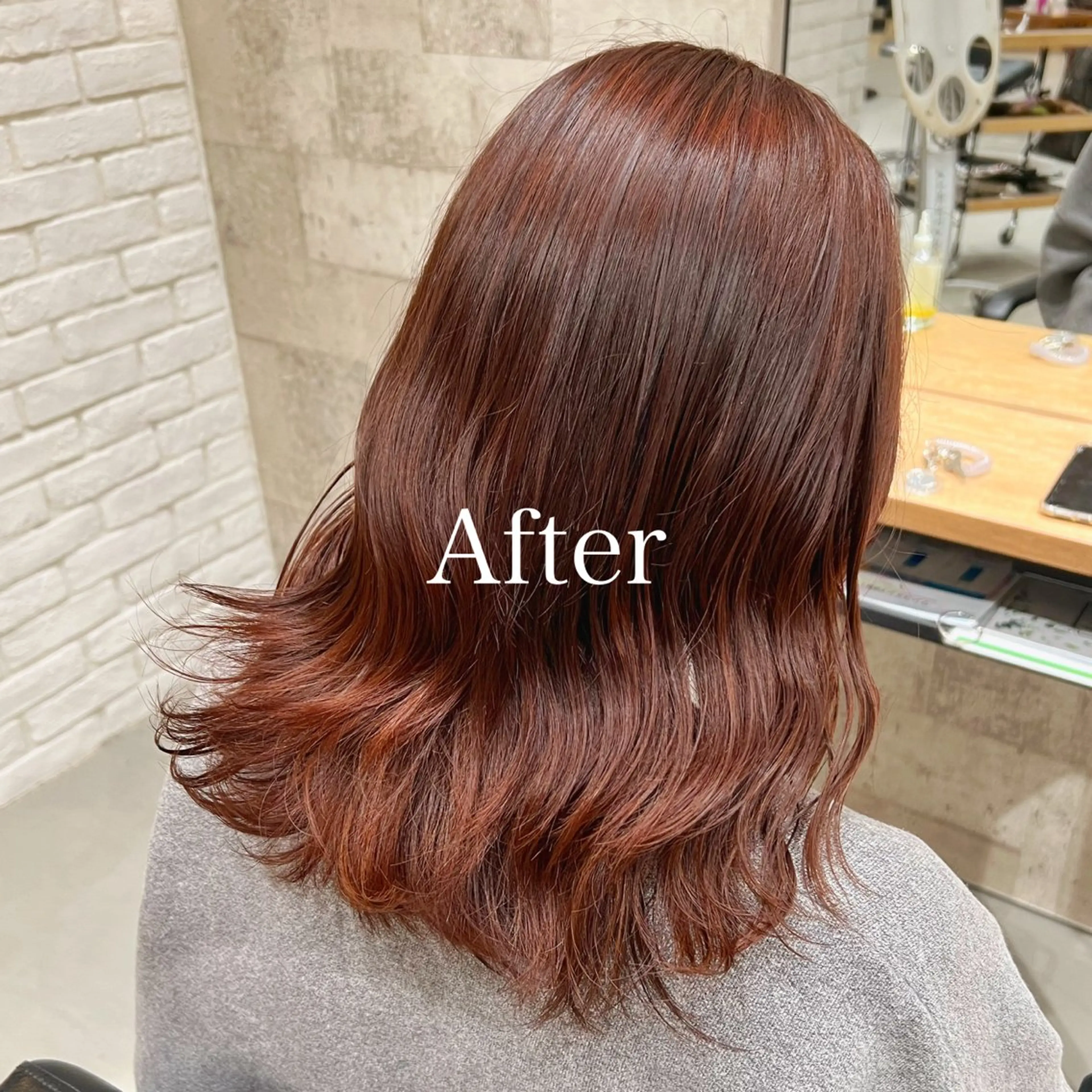 セミロング カラー レディースヘア💫 加藤たいが🐯のヘアスタイル