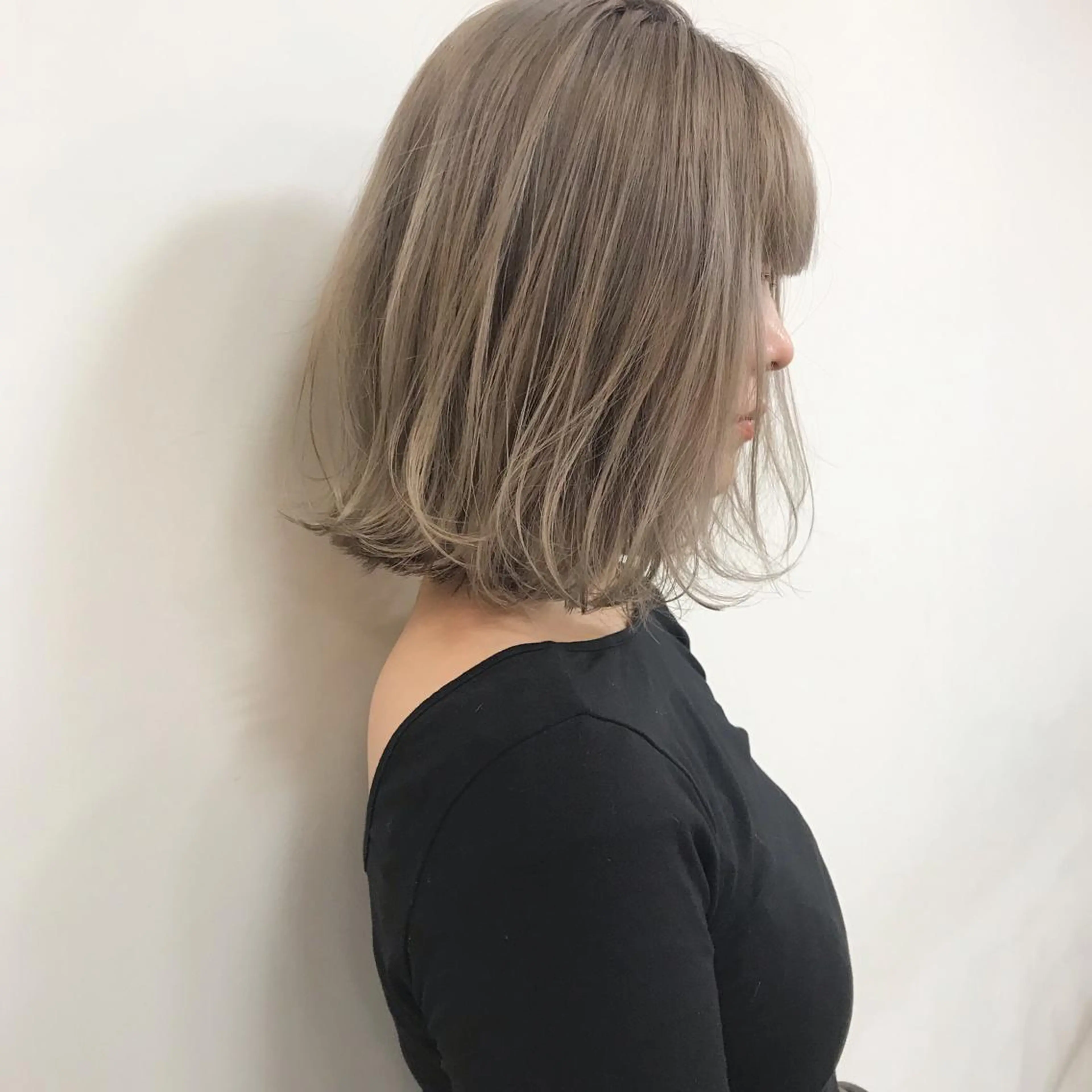 ミディアム NUU所属・滝島 真帆のヘアスタイル