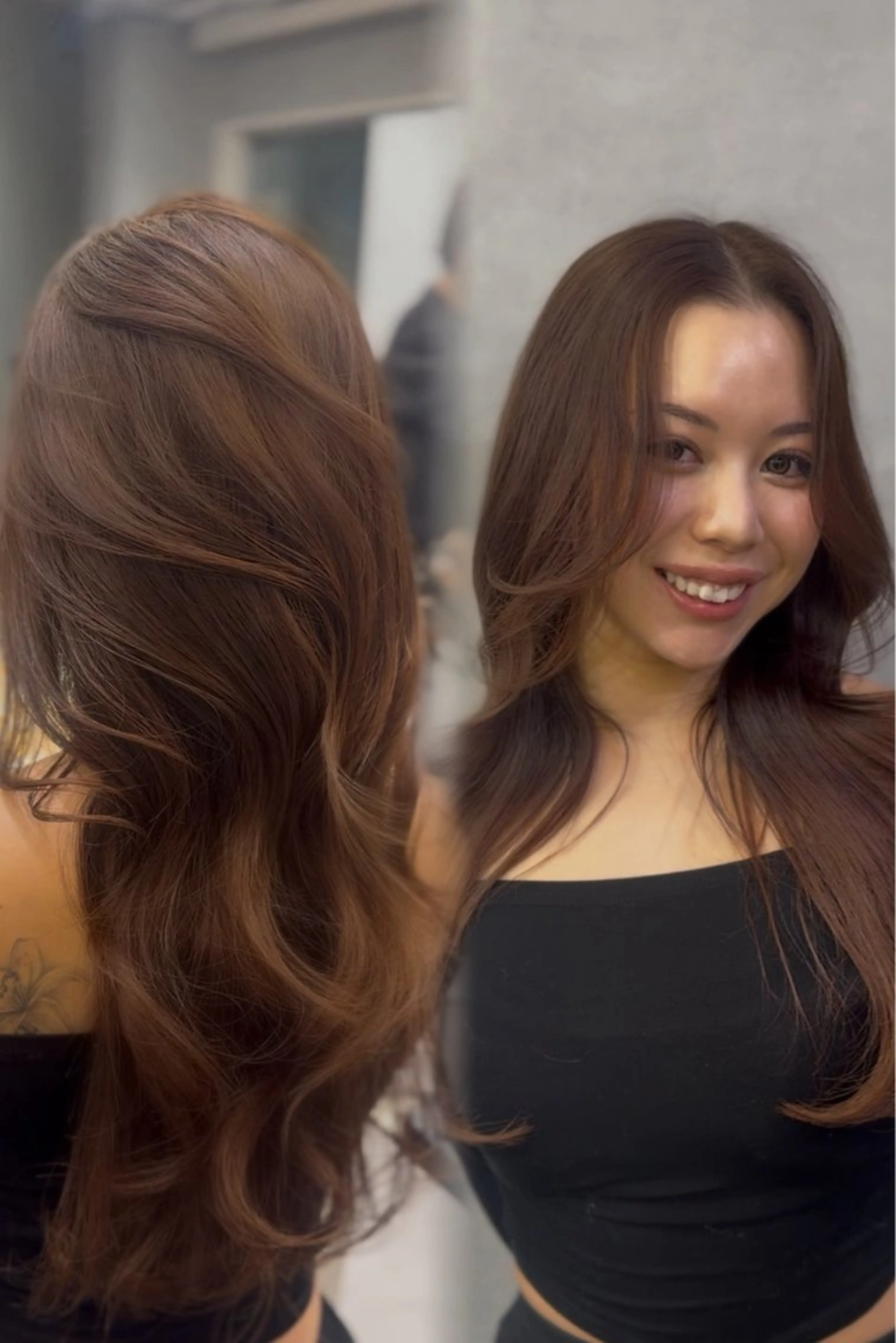 カラー ヘアカラー Aya/大阪梅田 /艶カラーのヘアスタイル