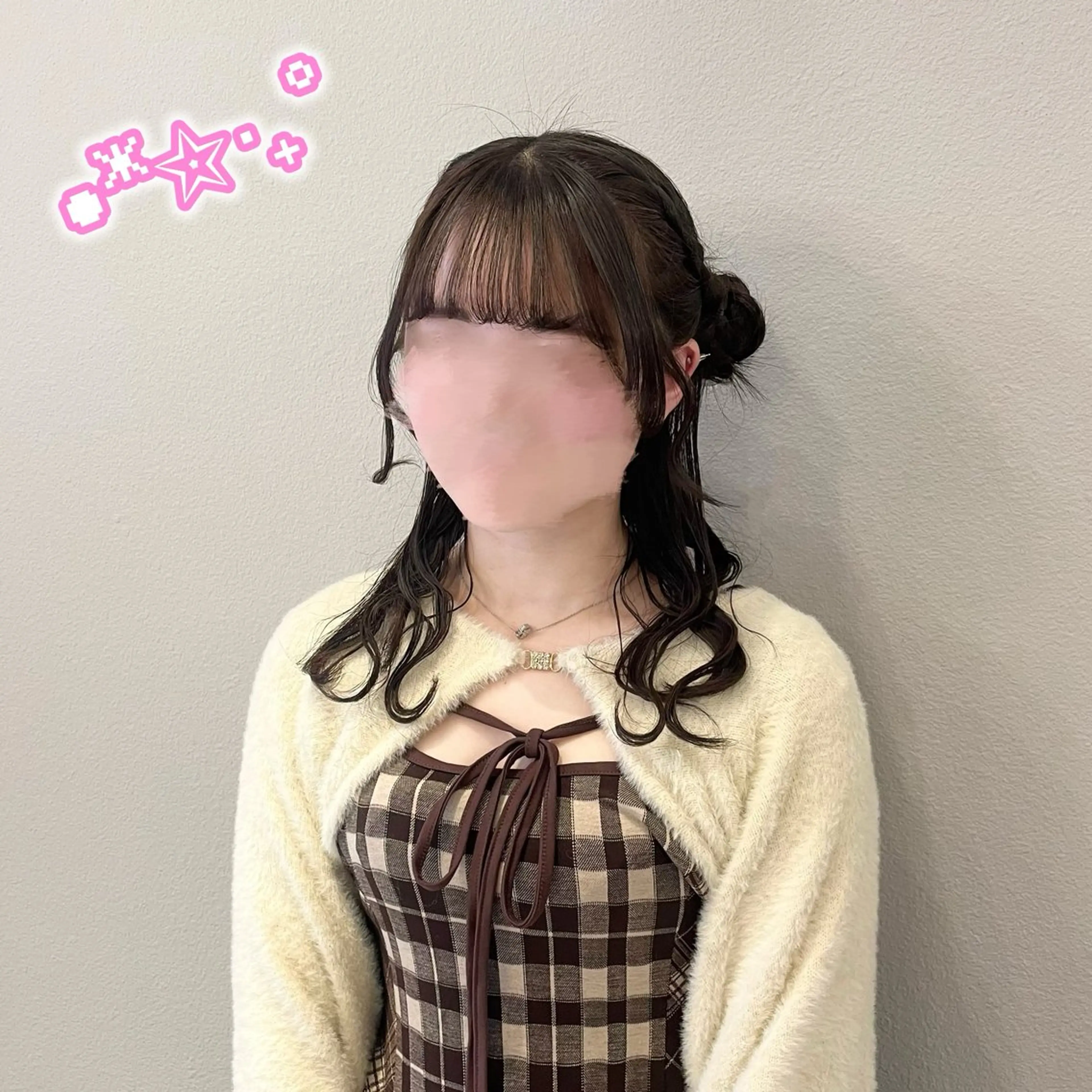 ミディアム ヘアアレンジ ヘアセット ヘアセット/ピンク /レッド/あつはのヘアスタイル