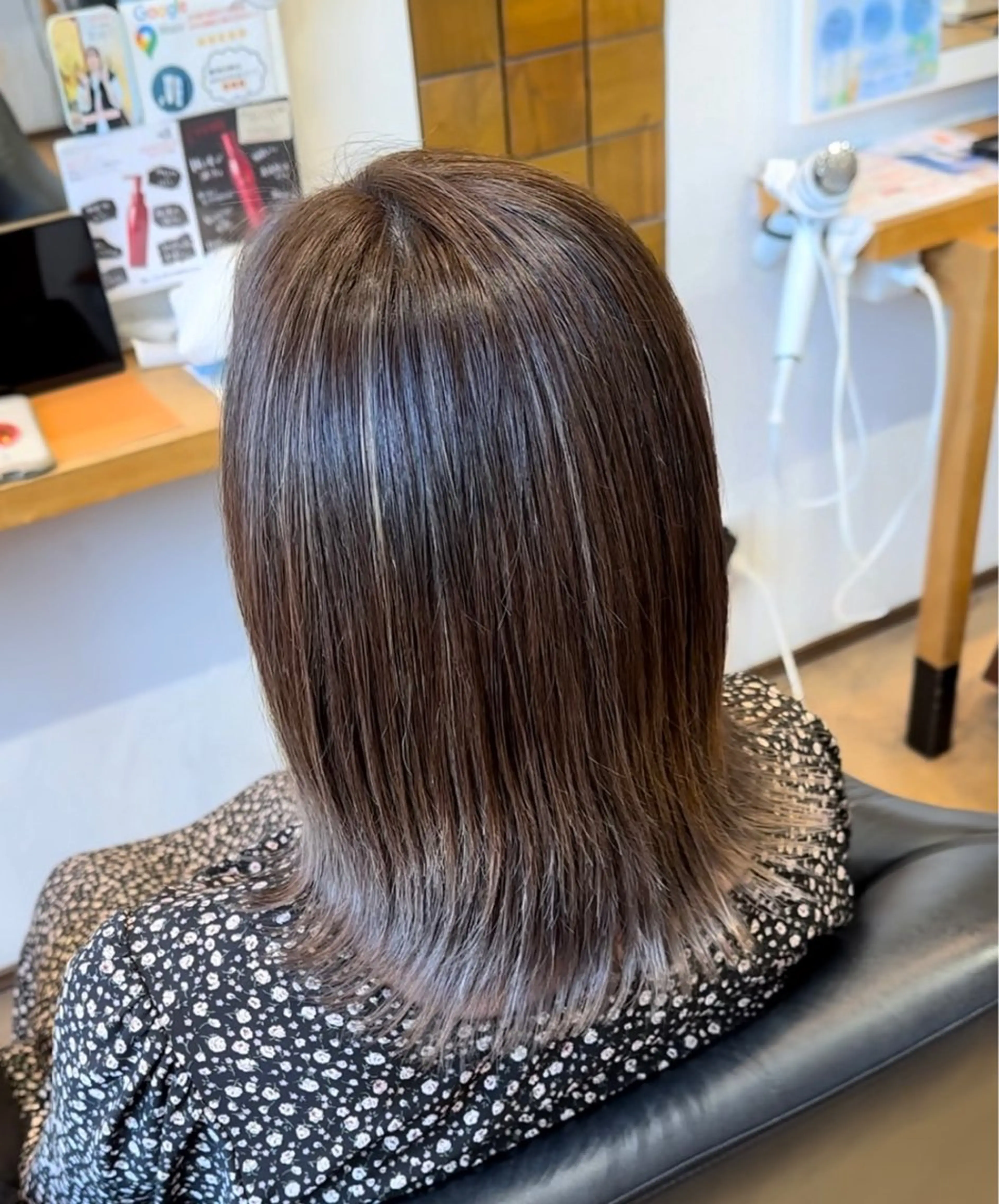 ミディアム カラー ヘアカラー 鈴木 優斗のヘアスタイル