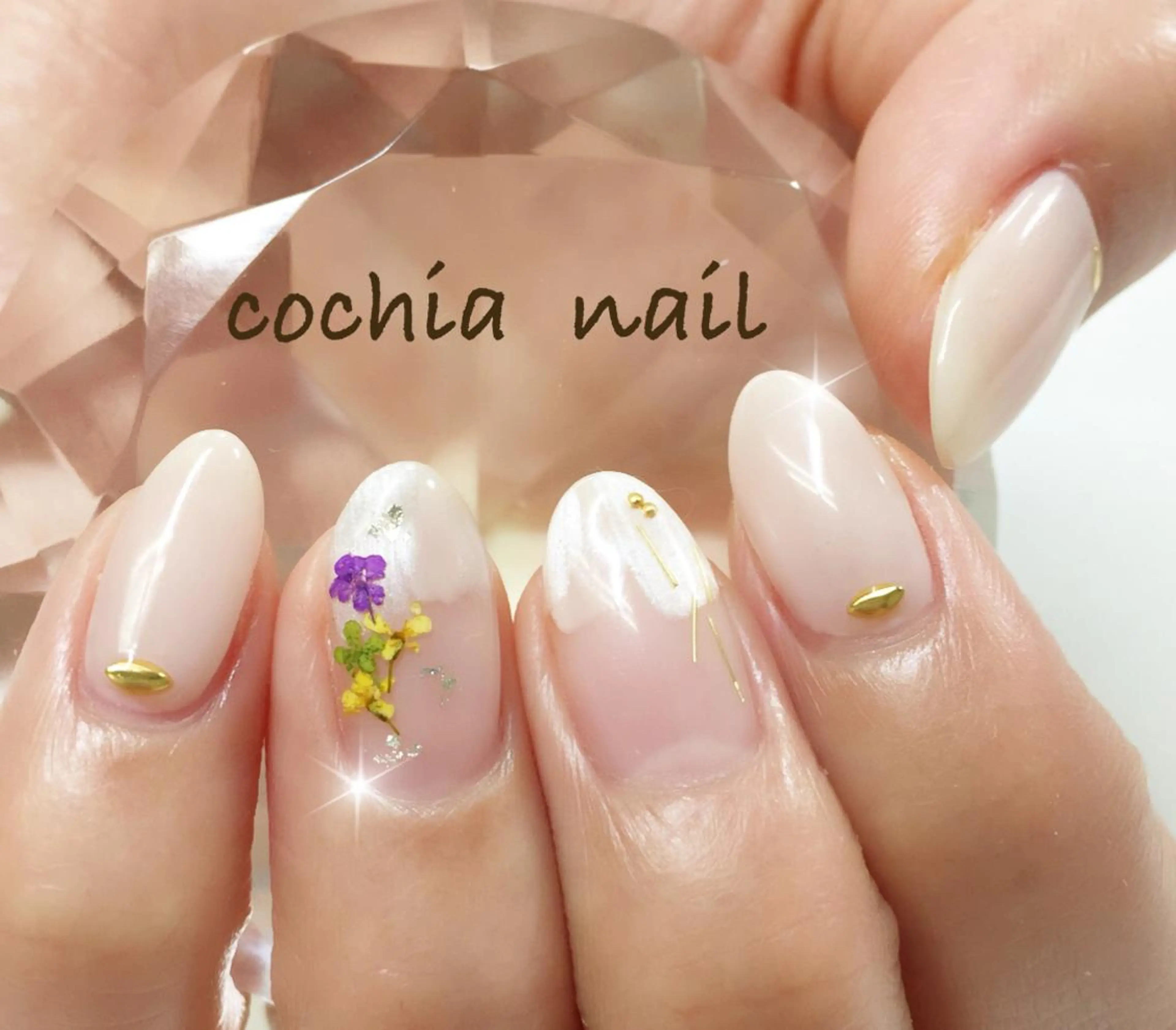 ネイル ハンドネイル ☆Cochia nail☆のネイルデザイン