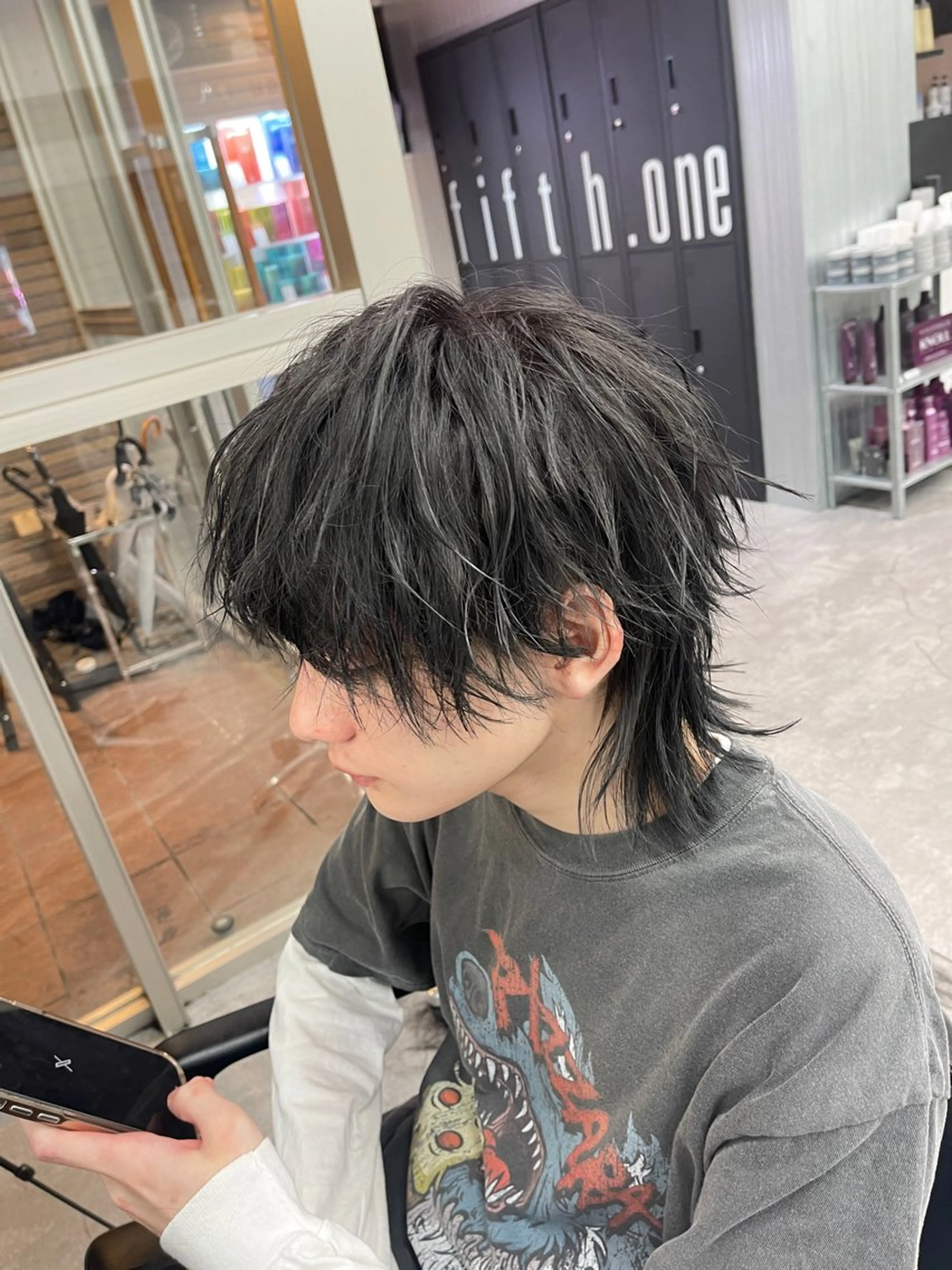 パーマ メンズ メンズブリーチ メンズパーマ えーき/渋谷No.1 /メンズヘア/当日割のヘアスタイル