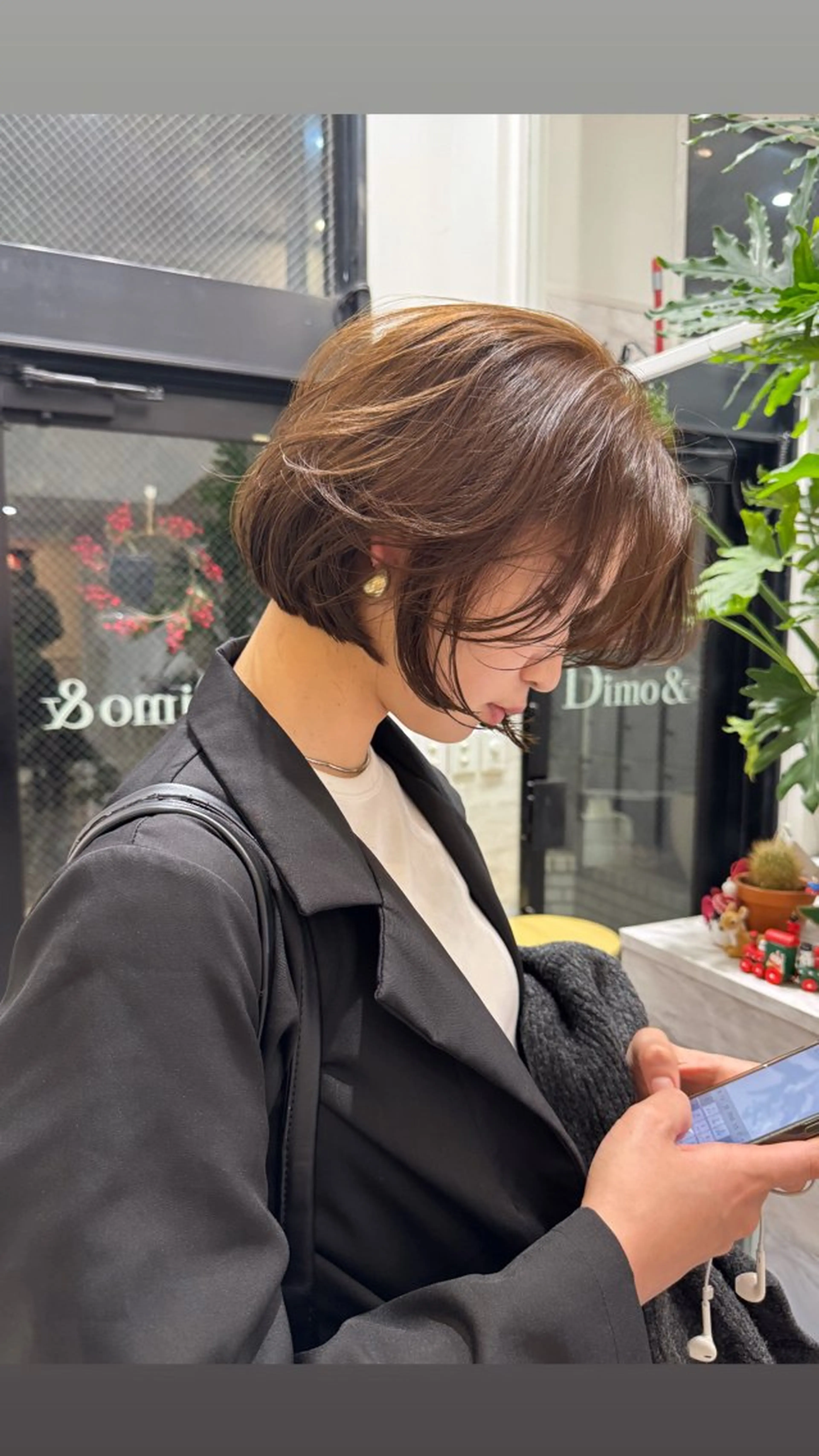 ショート 捺葵 @72tomi__のヘアスタイル