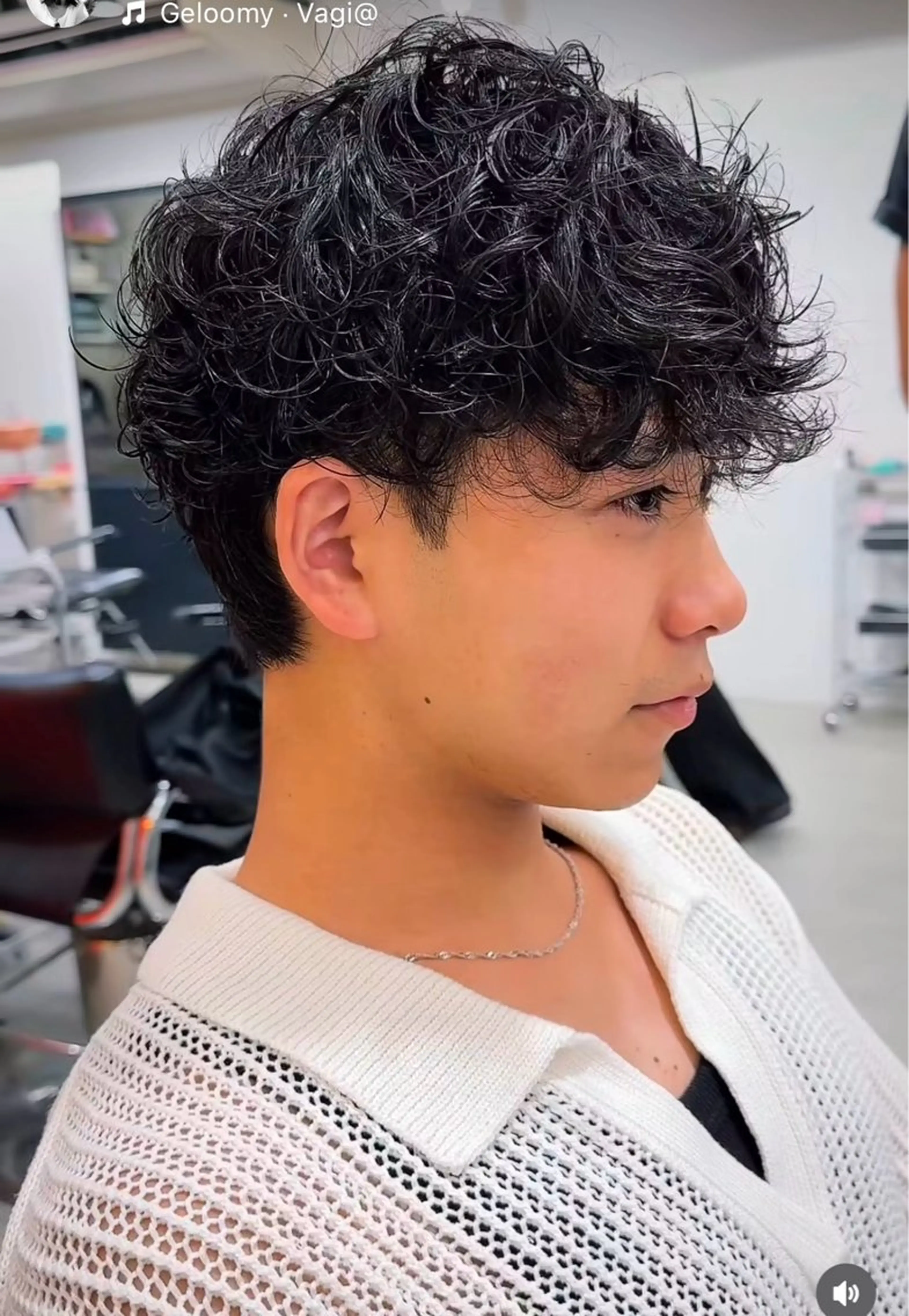 カット＋シャドウパーマの写真