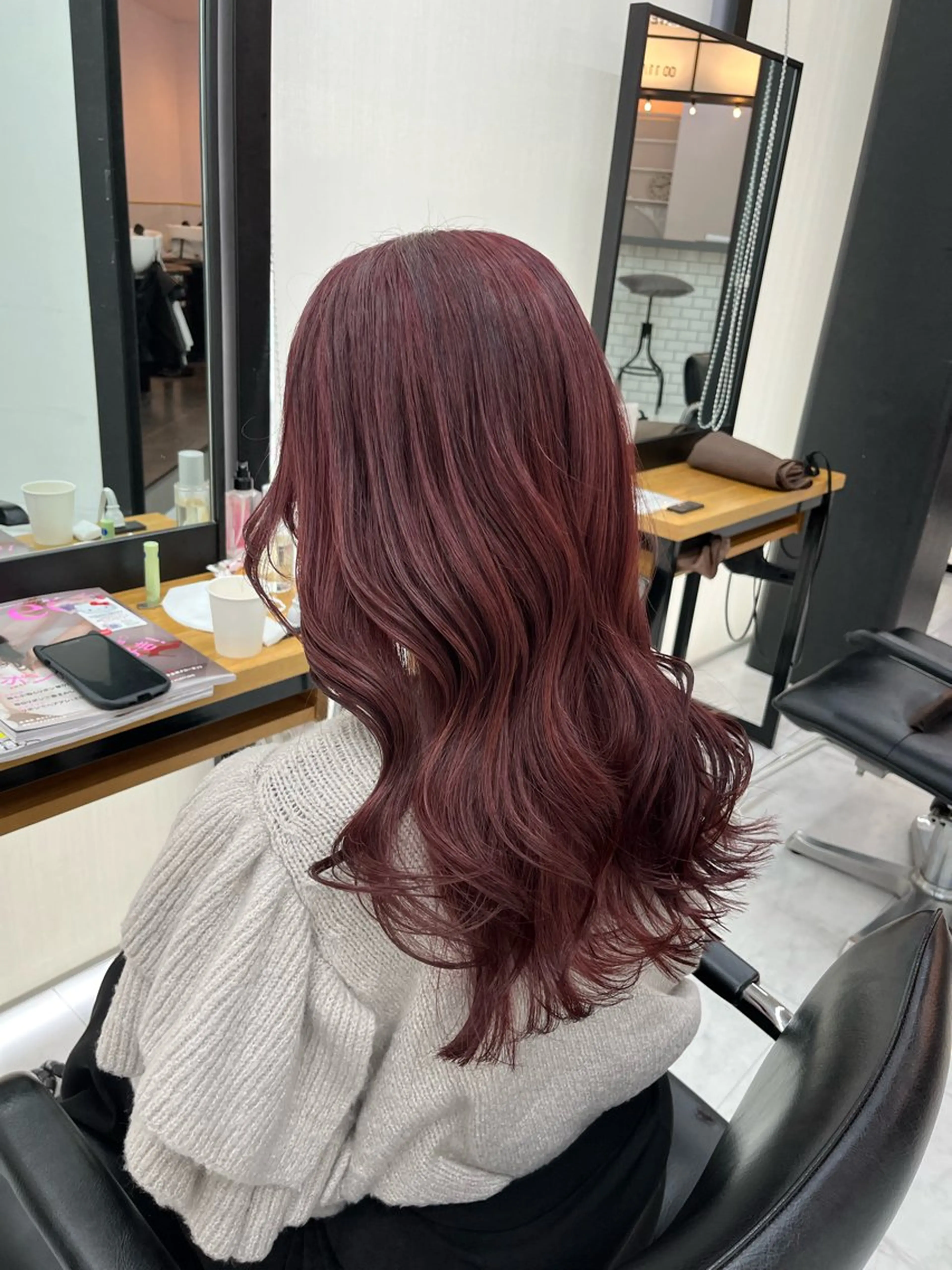 セミロング カット 🌙透明感カラー✖︎ カンナ🌙のヘアスタイル