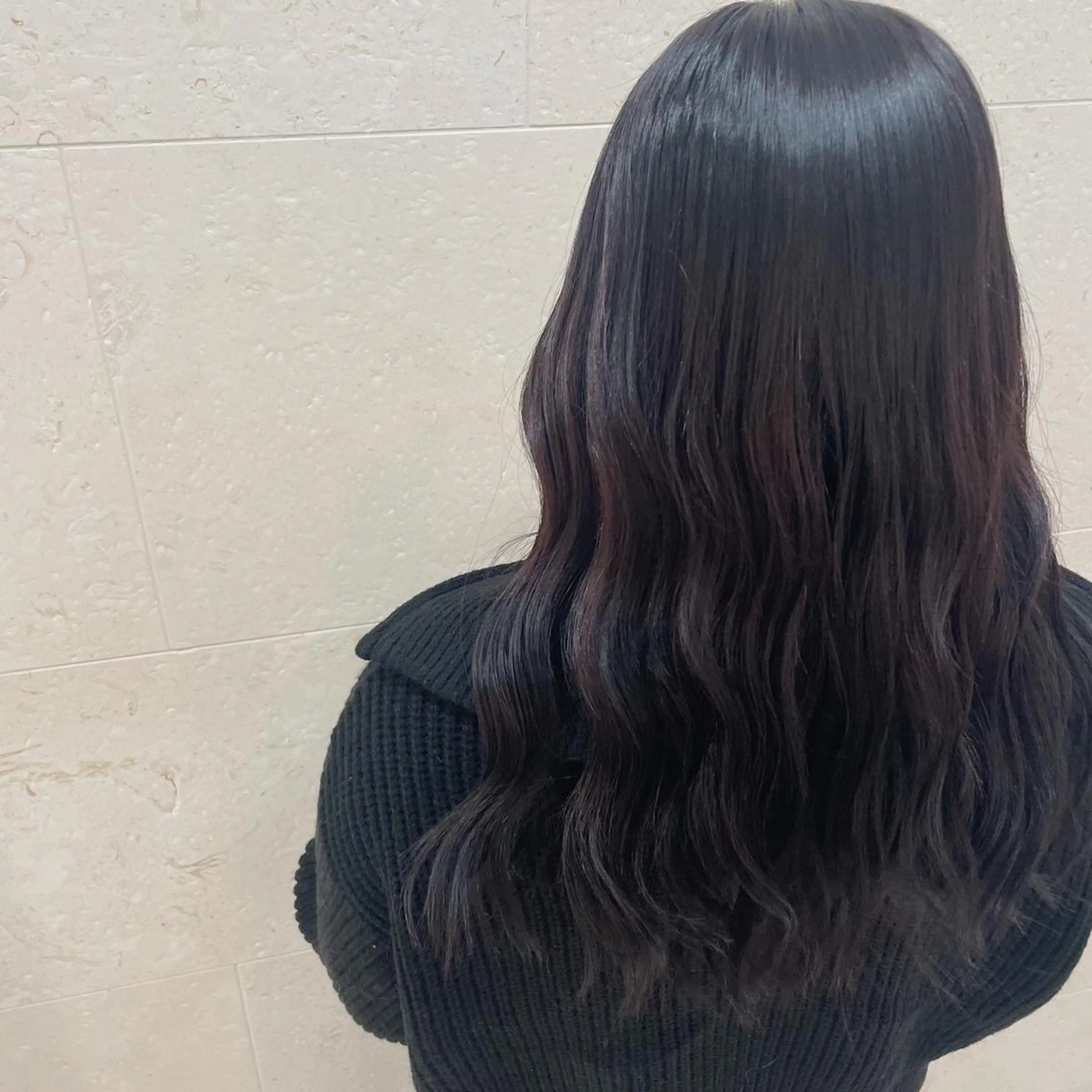 ロング 安田 柚月のヘアスタイル