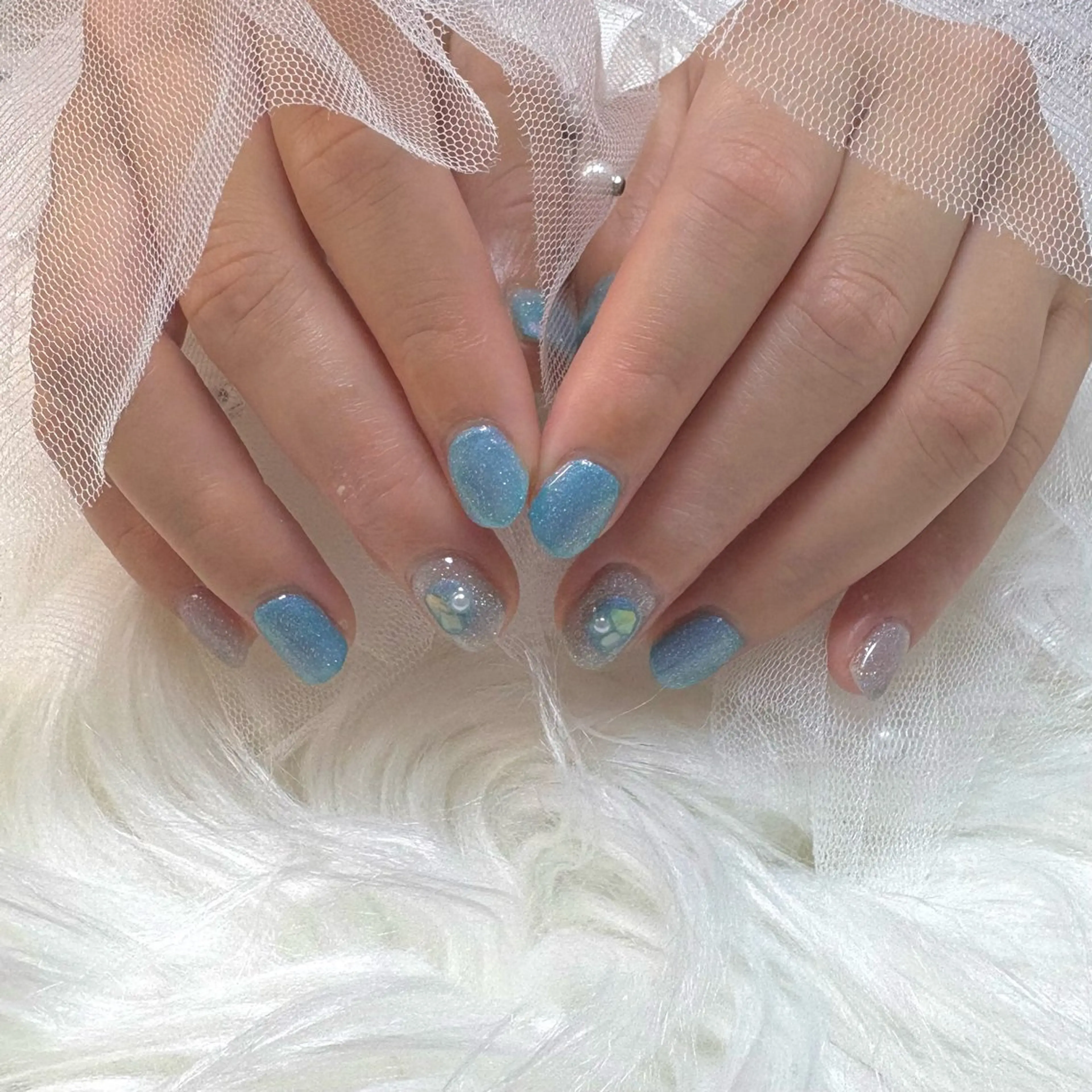 ネイル マグネットネイル ハンドネイル SHINE nail salonのネイルデザイン