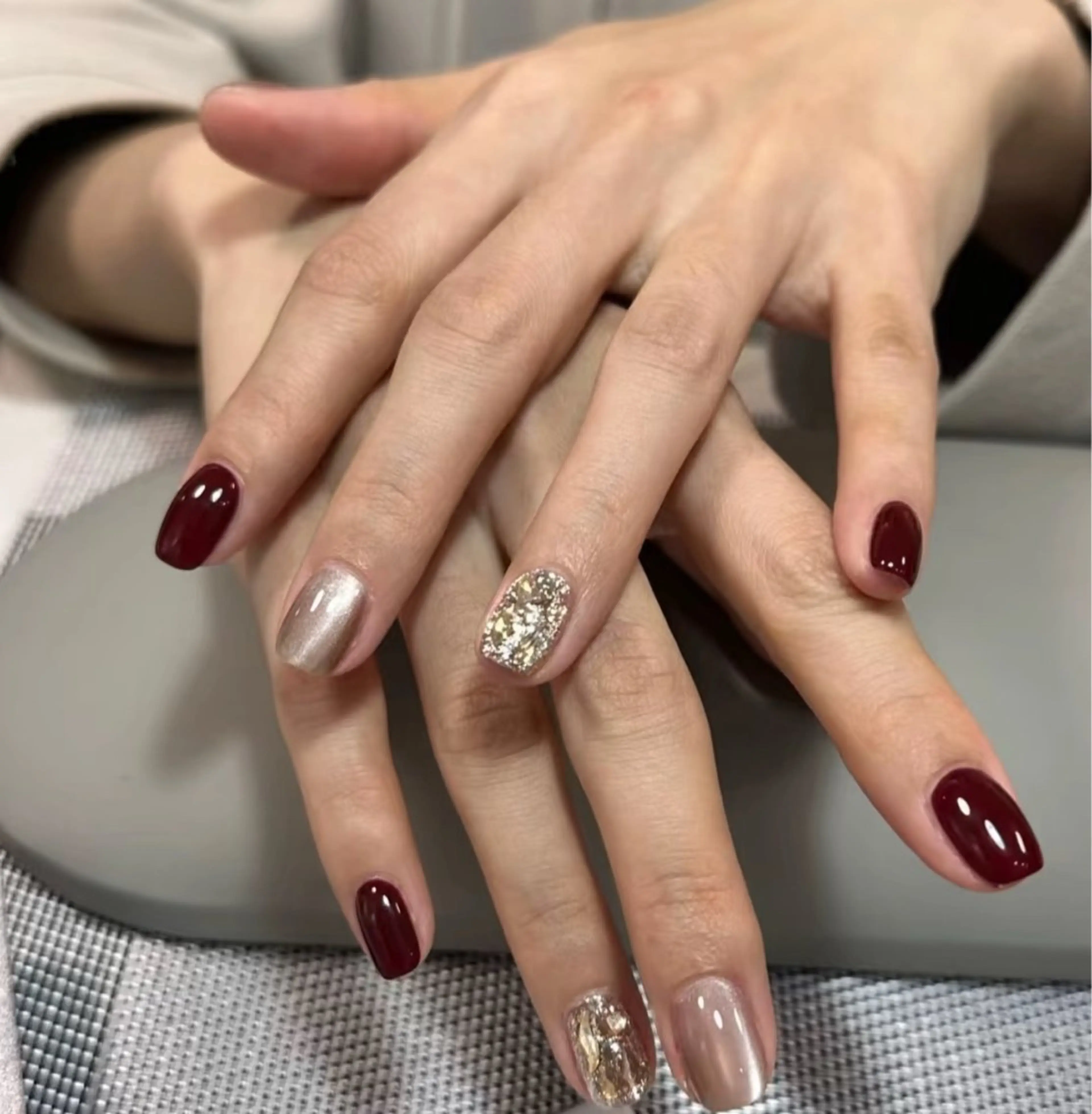 💞持ち込みデザイン4本アー卜の写真