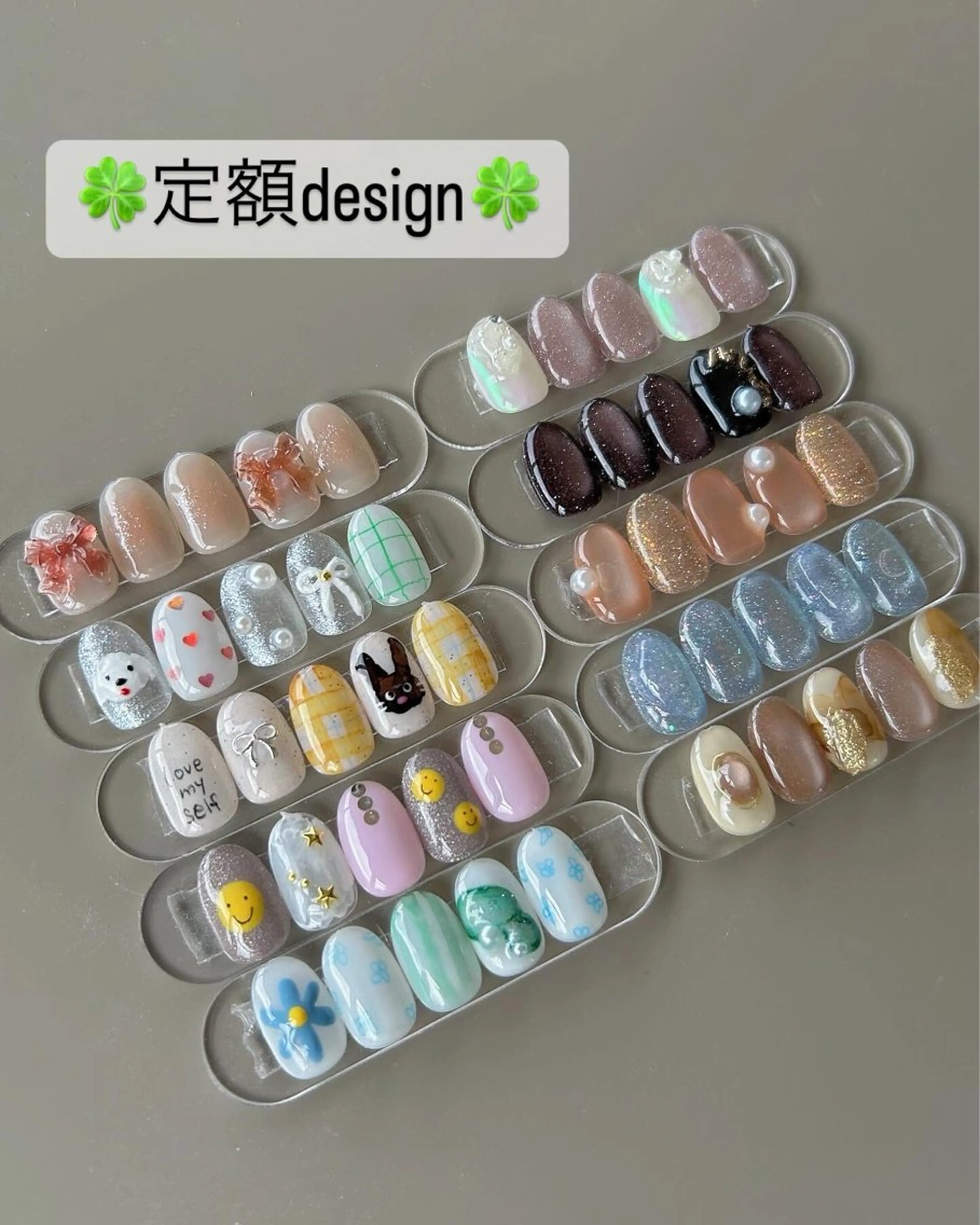 ネイル takara nail所属・takara射水高岡 マグネット韓国ポップのネイルデザイン