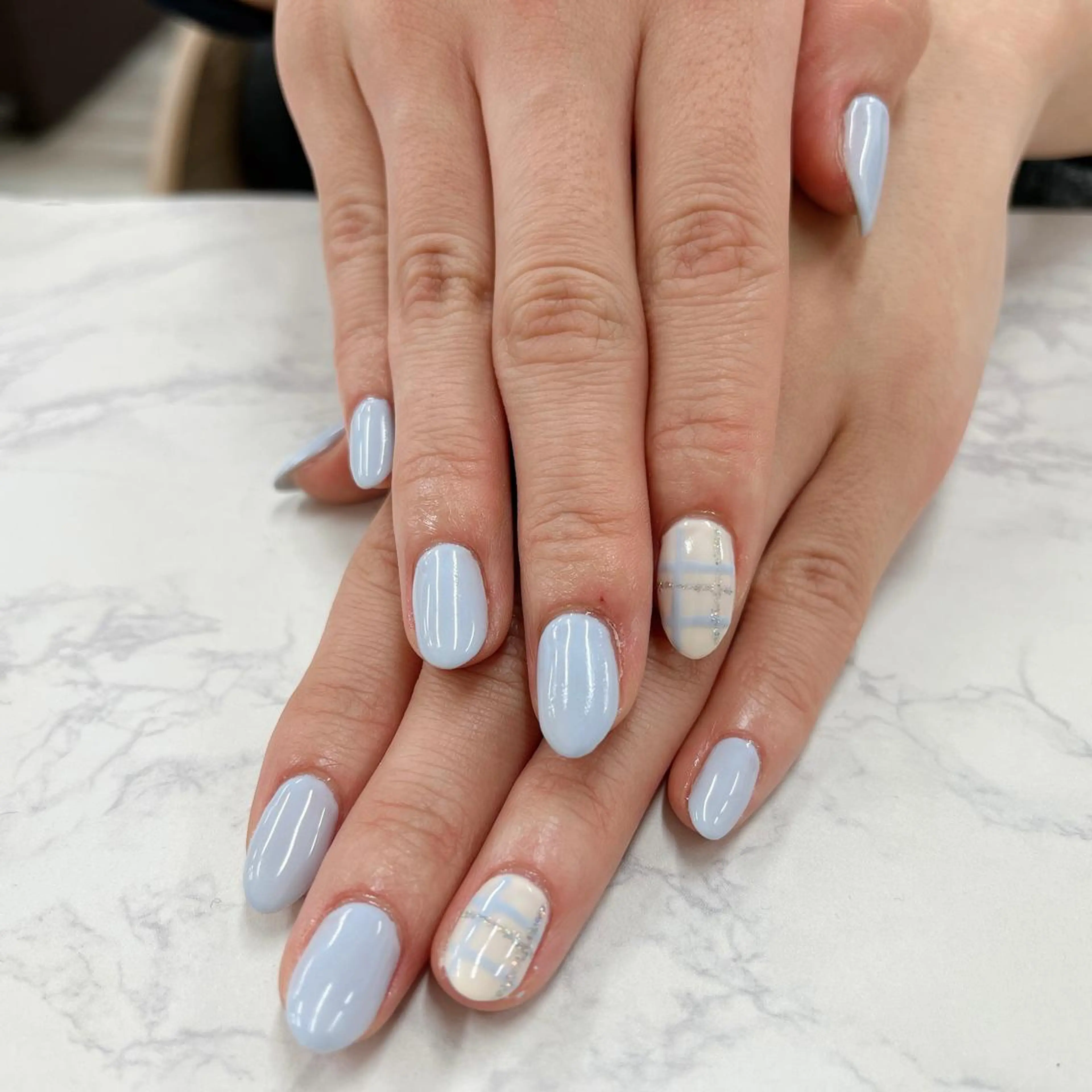 ネイル アートネイル ワンカラーネイル Bianca TORII🌞のネイルデザイン