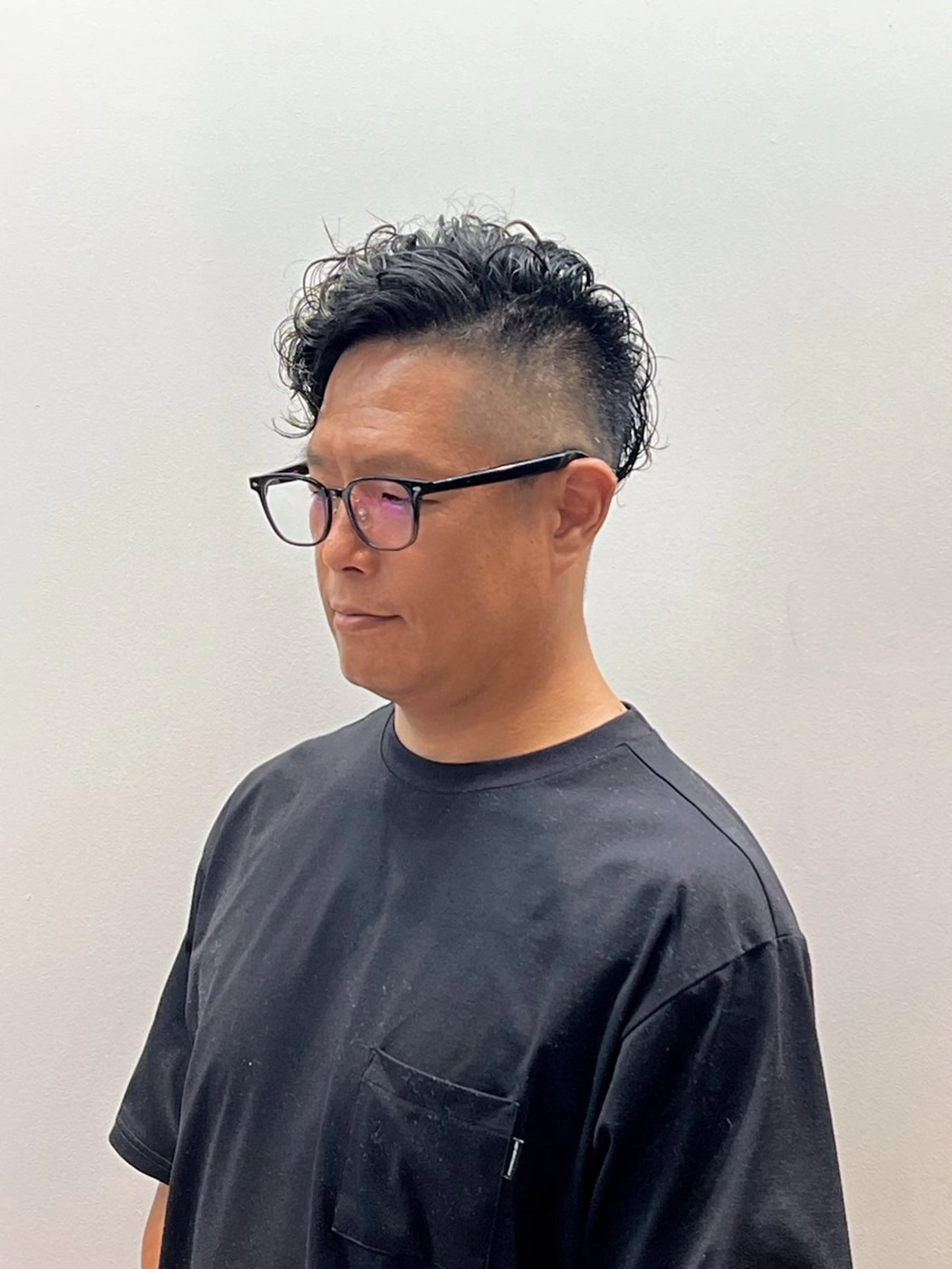 ショート パーマ カット 堀江 /木下椋麻のヘアスタイル