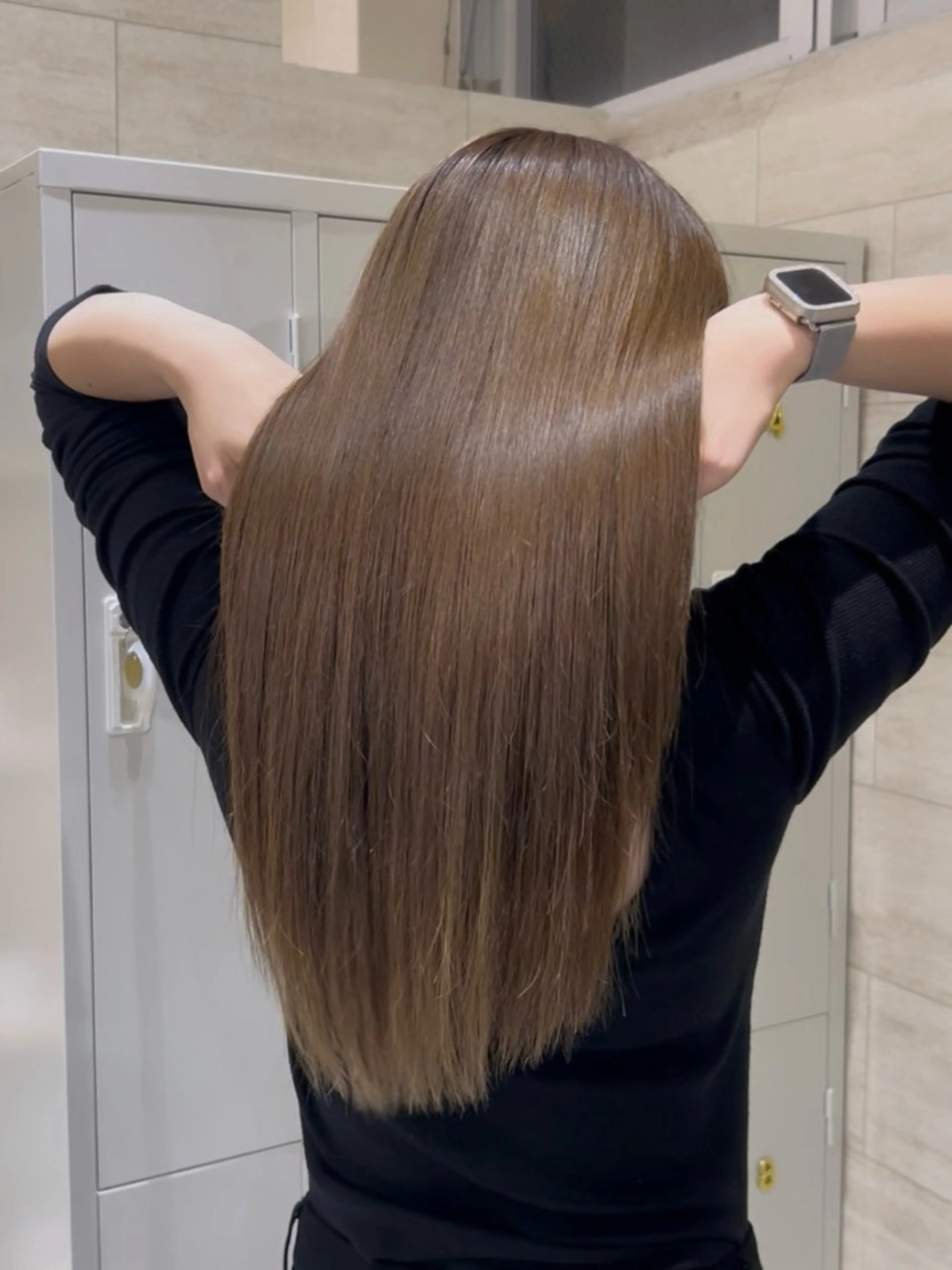 【カットなし】ケアカラー+TOKIO超音波TR🫧の写真