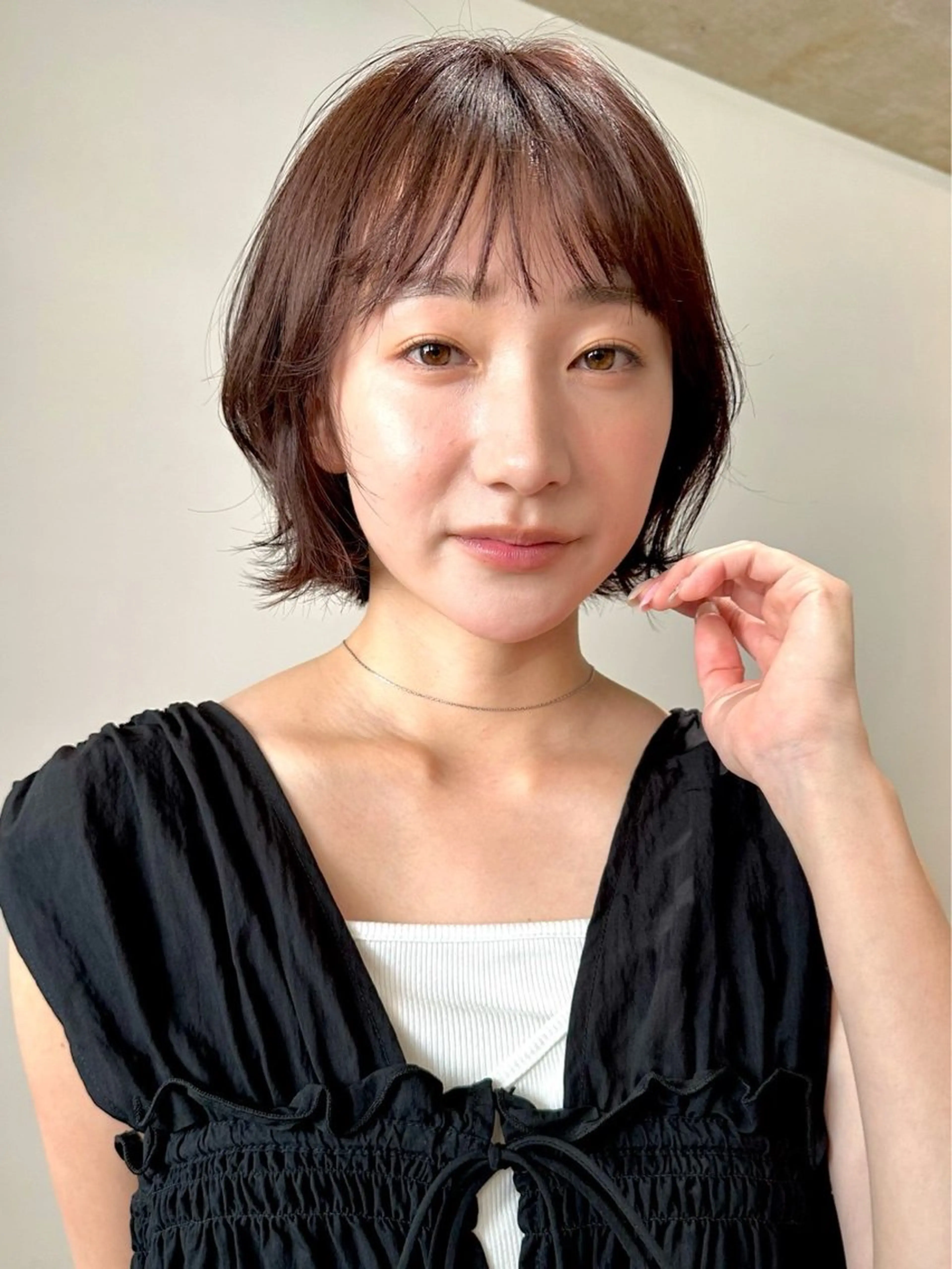 ショート カラー パーマ 💍🧸カラーモデル 募集中🧸💍のヘアスタイル