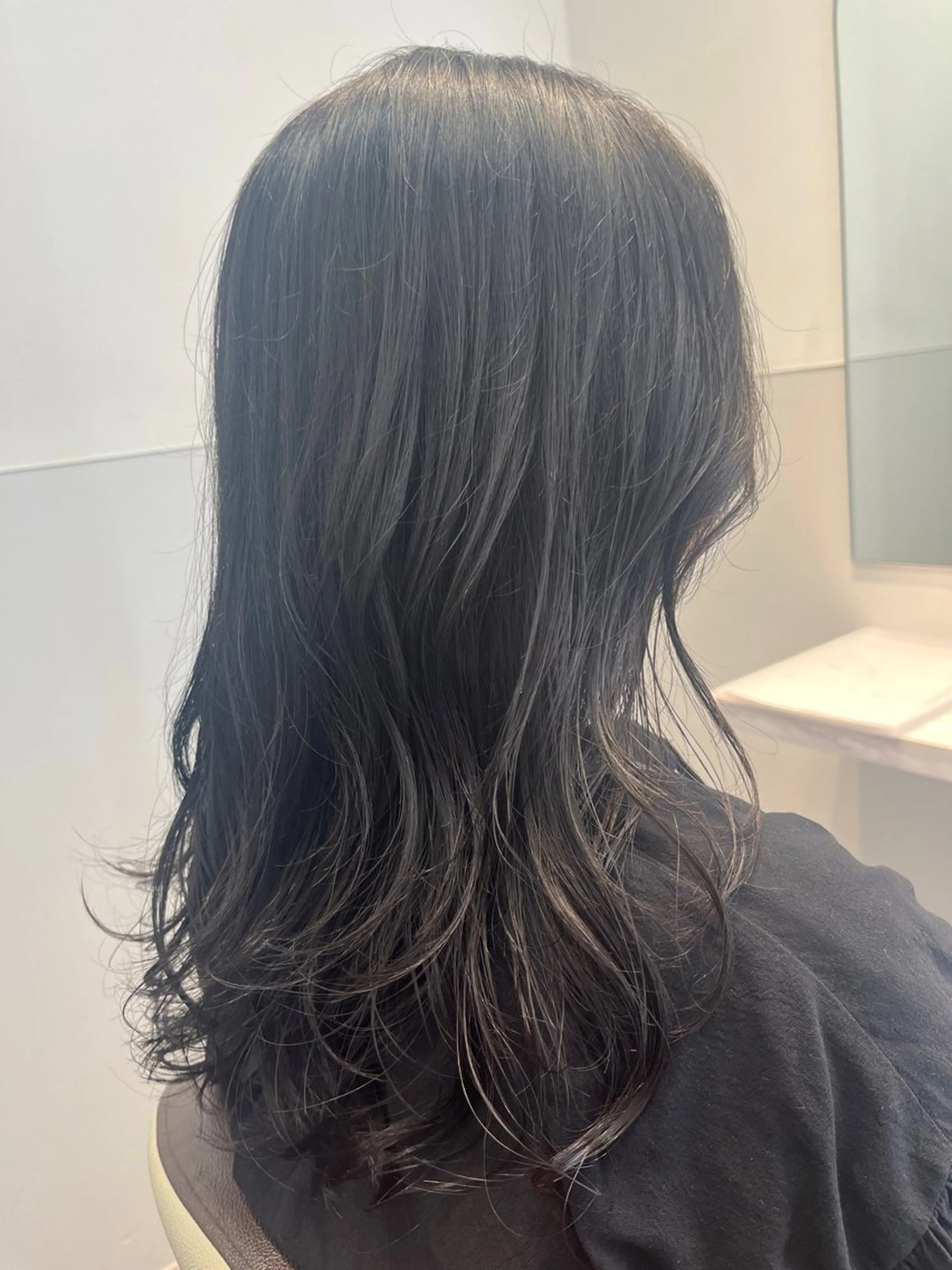 ミディアム カラー 髪質改善 トリートメント unu hair所属・藤井 仁紀のヘアスタイル