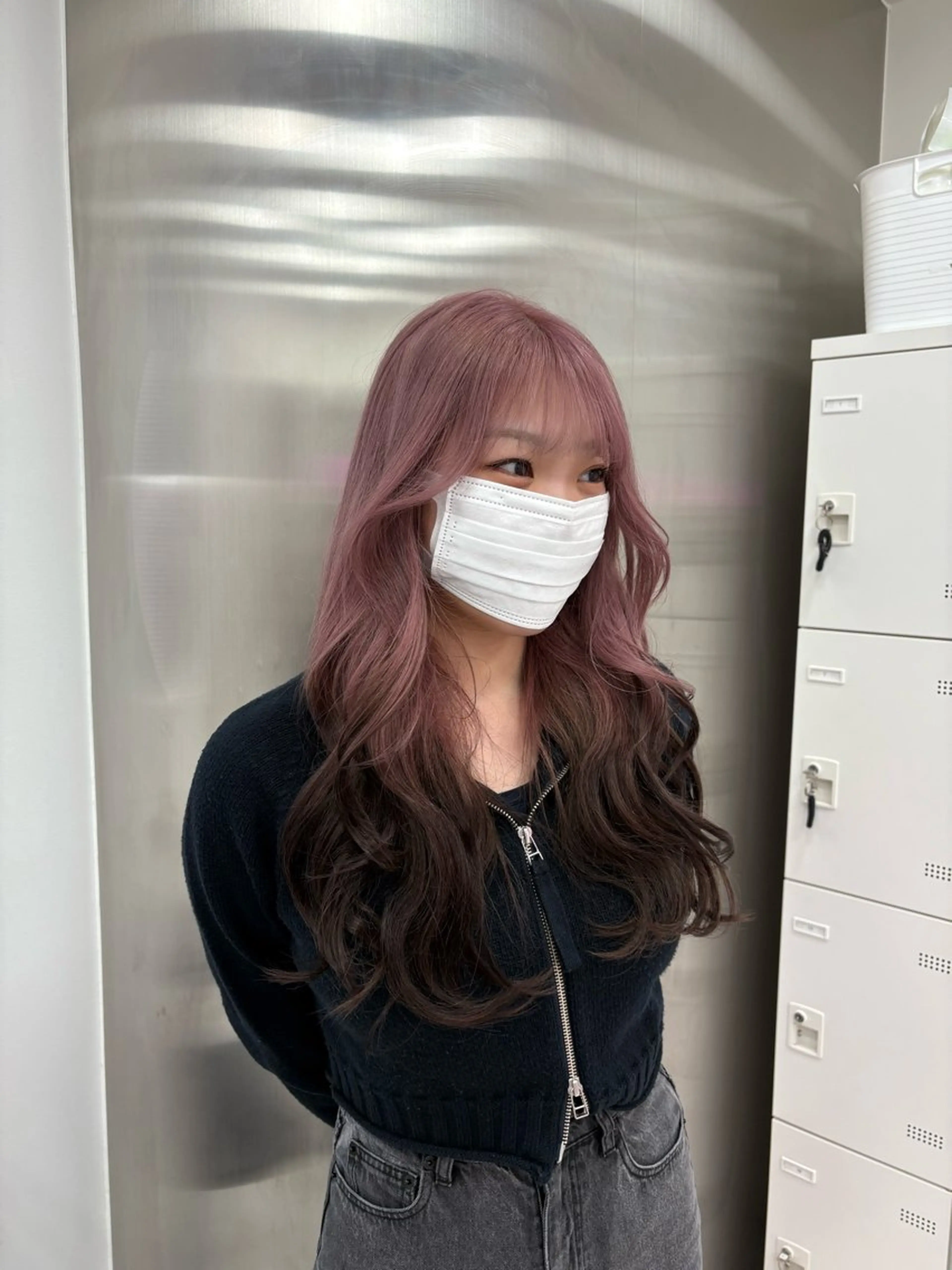 カラー カット ヘアカラー トリートメント 透明感ベージュ🤎 ナチュラルレイヤーのヘアスタイル