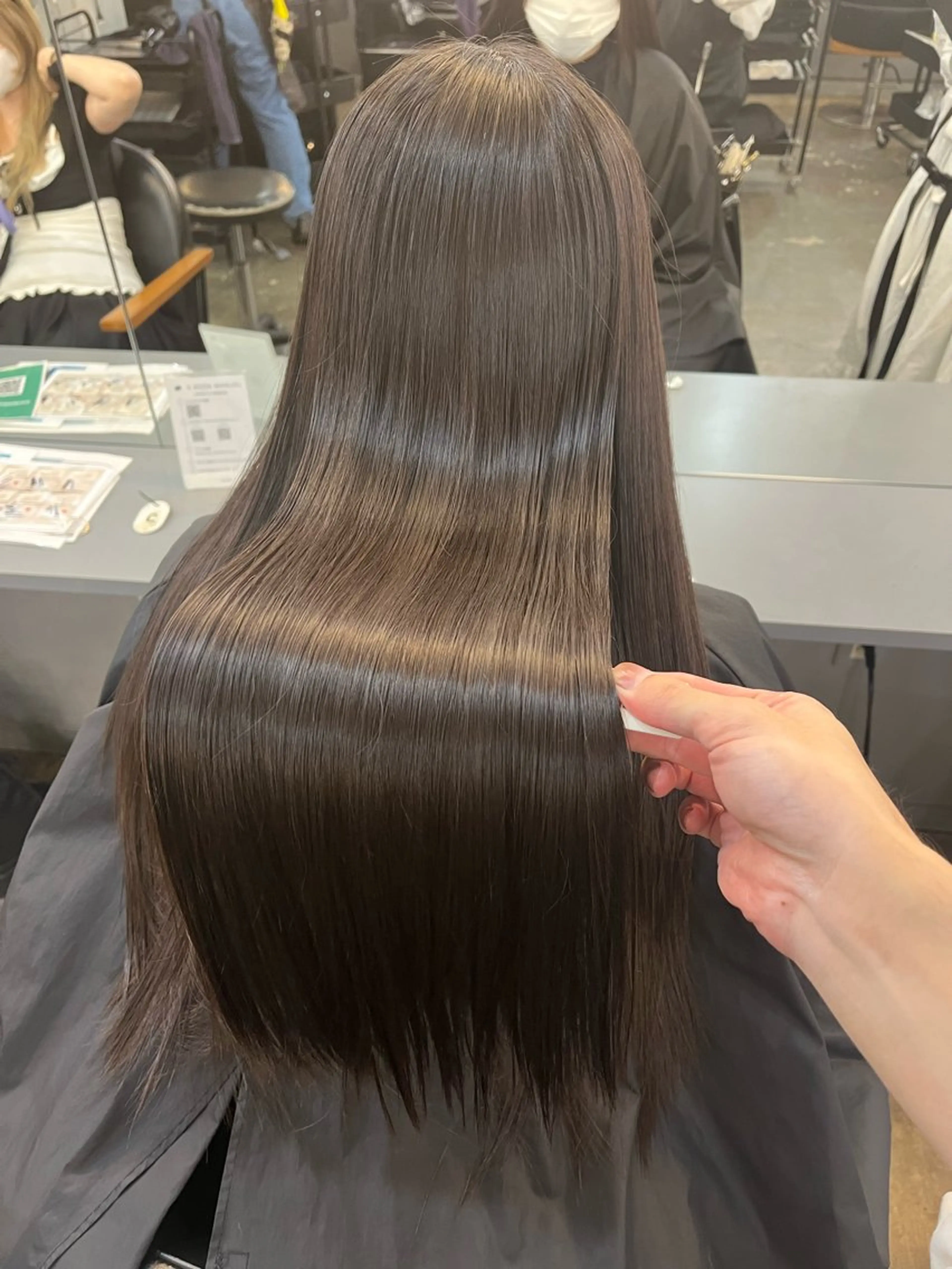 ロング 縮毛矯正 トリートメント 髪質改善/縮毛矯正/ TAISHIのヘアスタイル