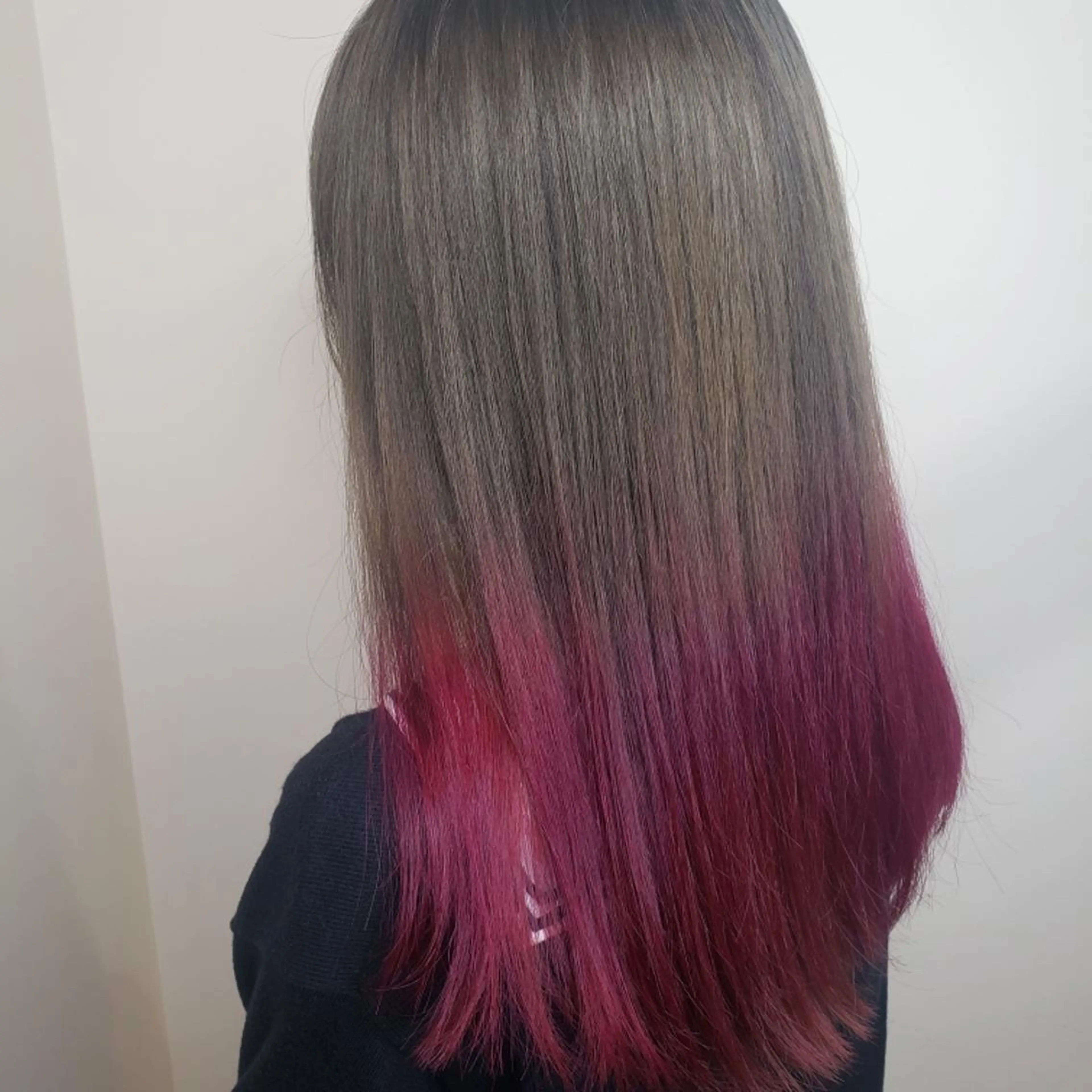 ロング カット ヘアカラー トリートメント 🇰🇷透明感×ハイ トーン🌟tomoのヘアスタイル