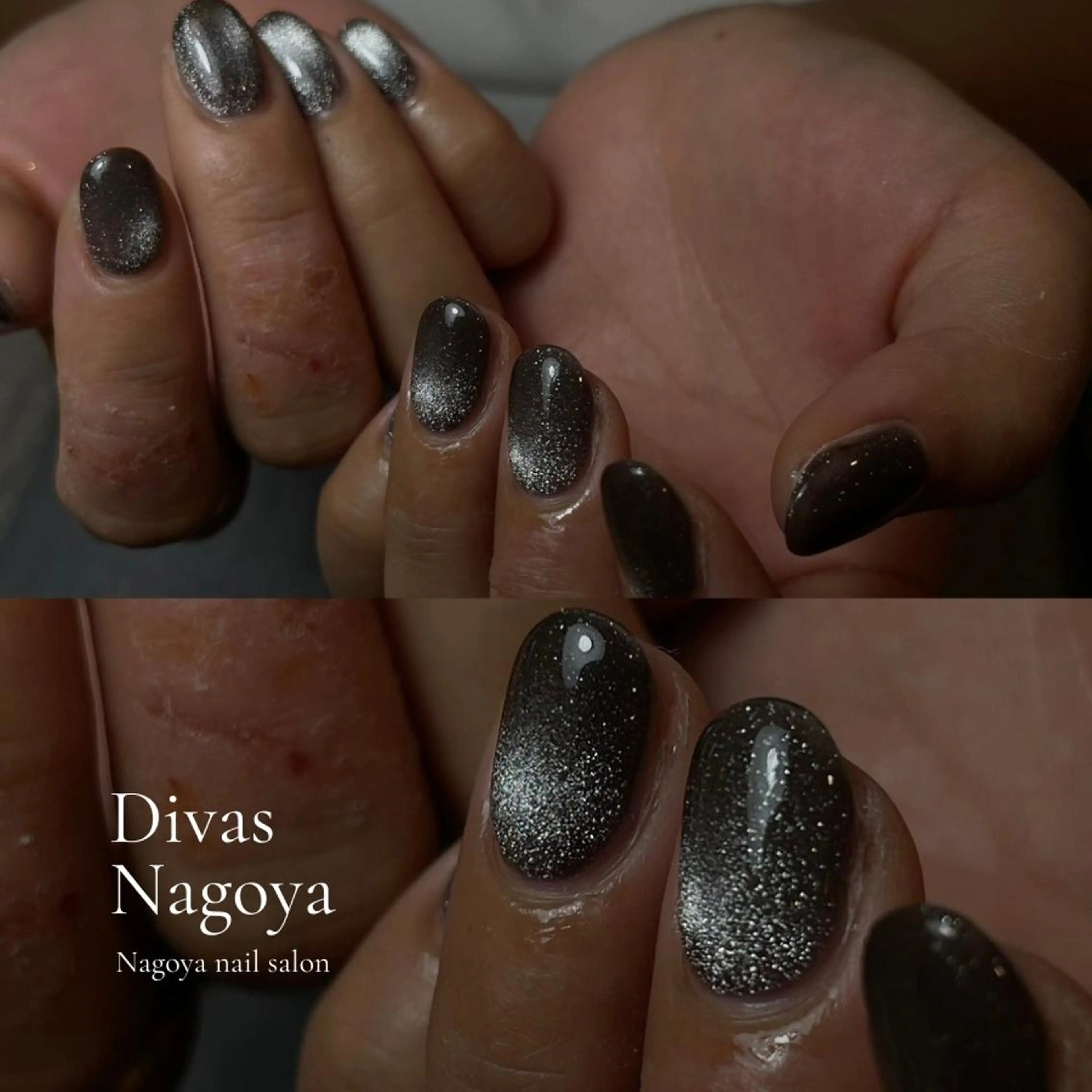 ネイル アートネイル 長さ出し ジェルネイル 韓国ネイル マグネットネイル 🎀Sakae D.d nail🎀のネイルデザイン