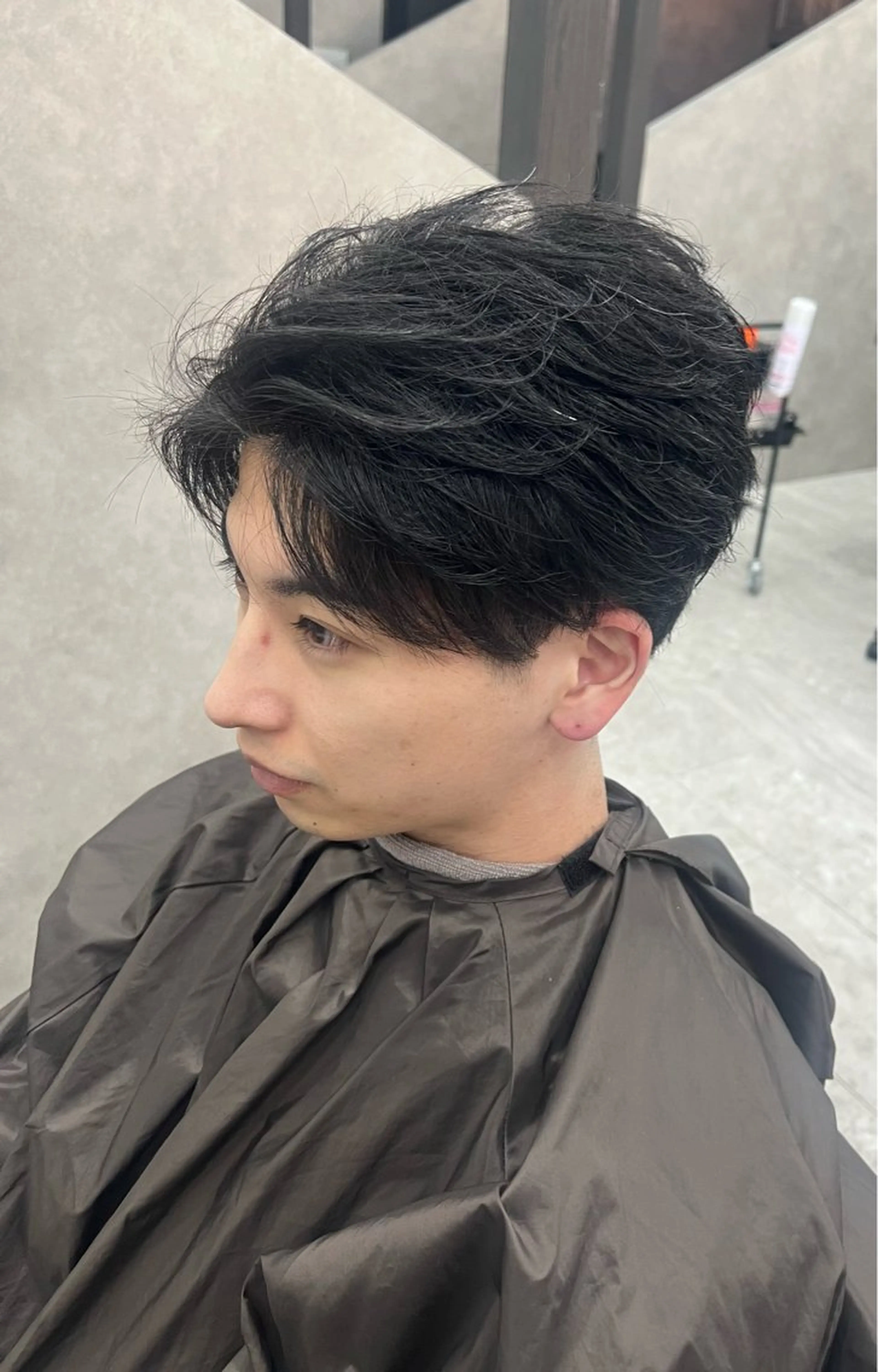 ショート メンズ 髪質改善 カット パーマ 小顔カット/髪質改善 /  店長 河井雄貴のヘアスタイル